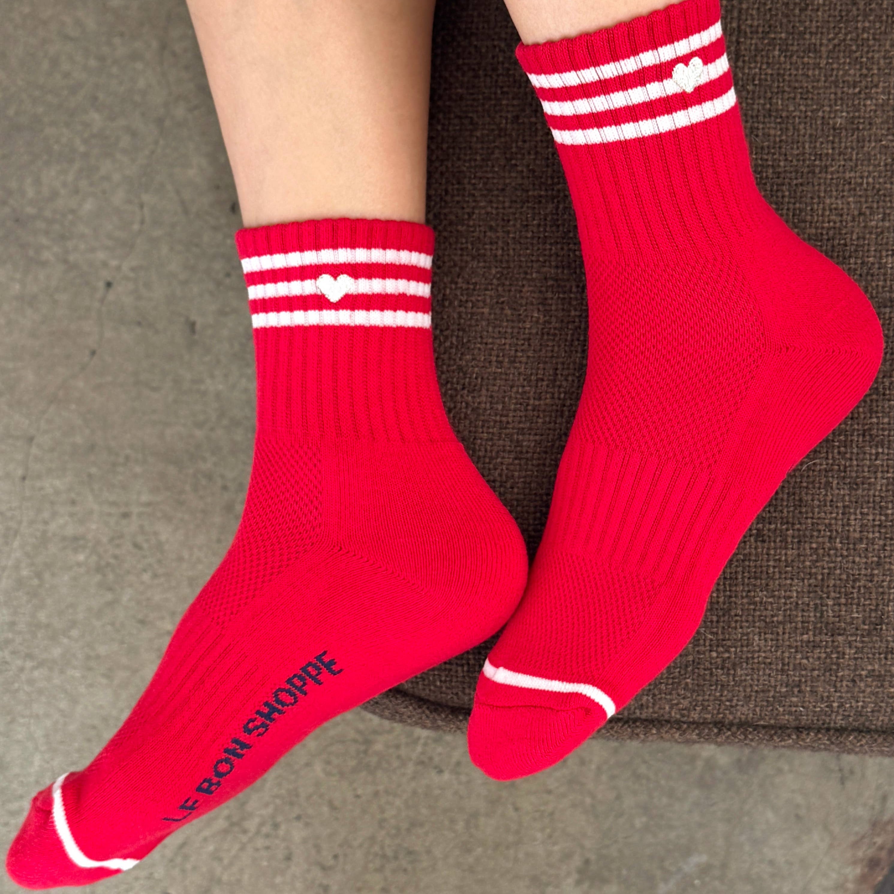 Embroidered Girlfriend socks