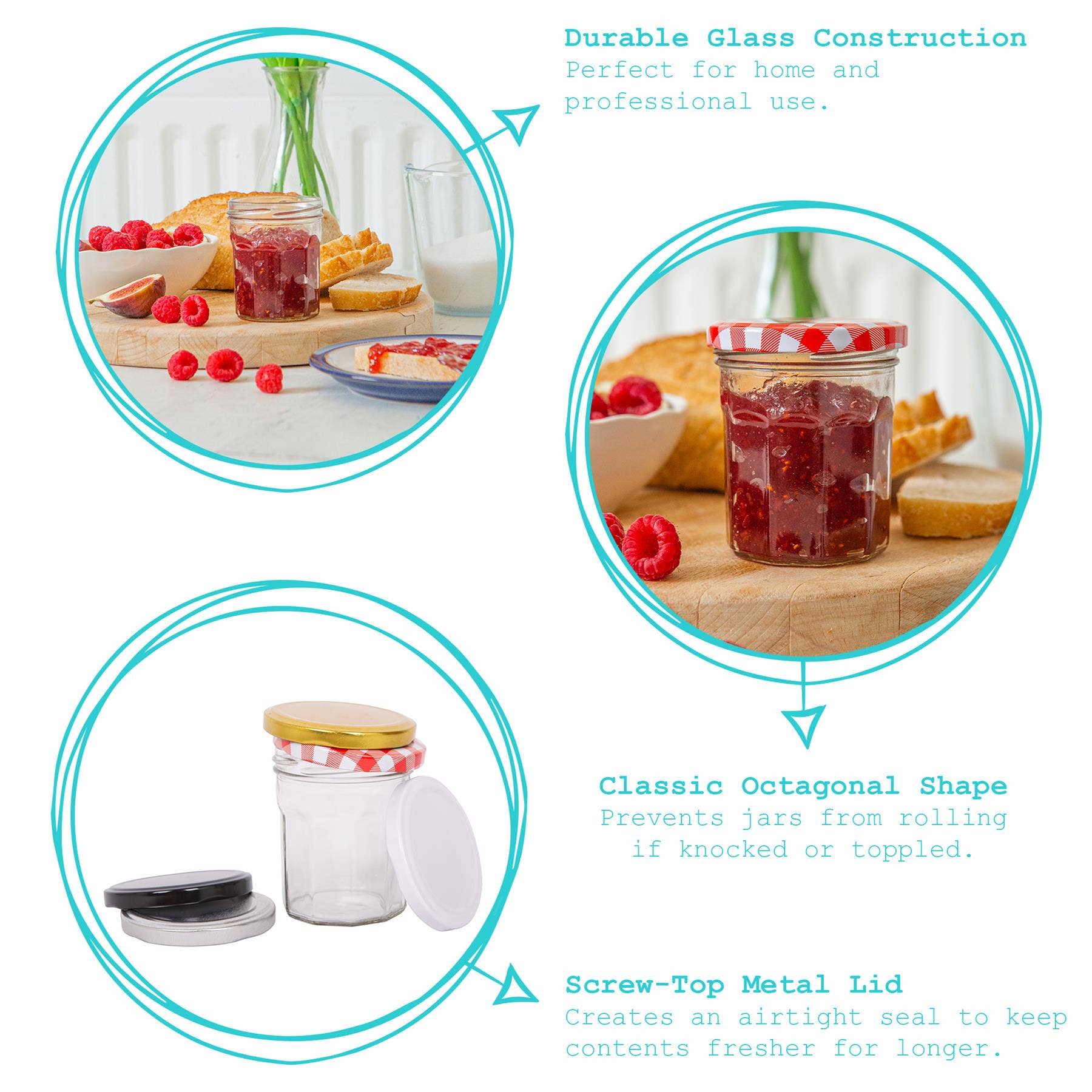 Glass Jam Jar