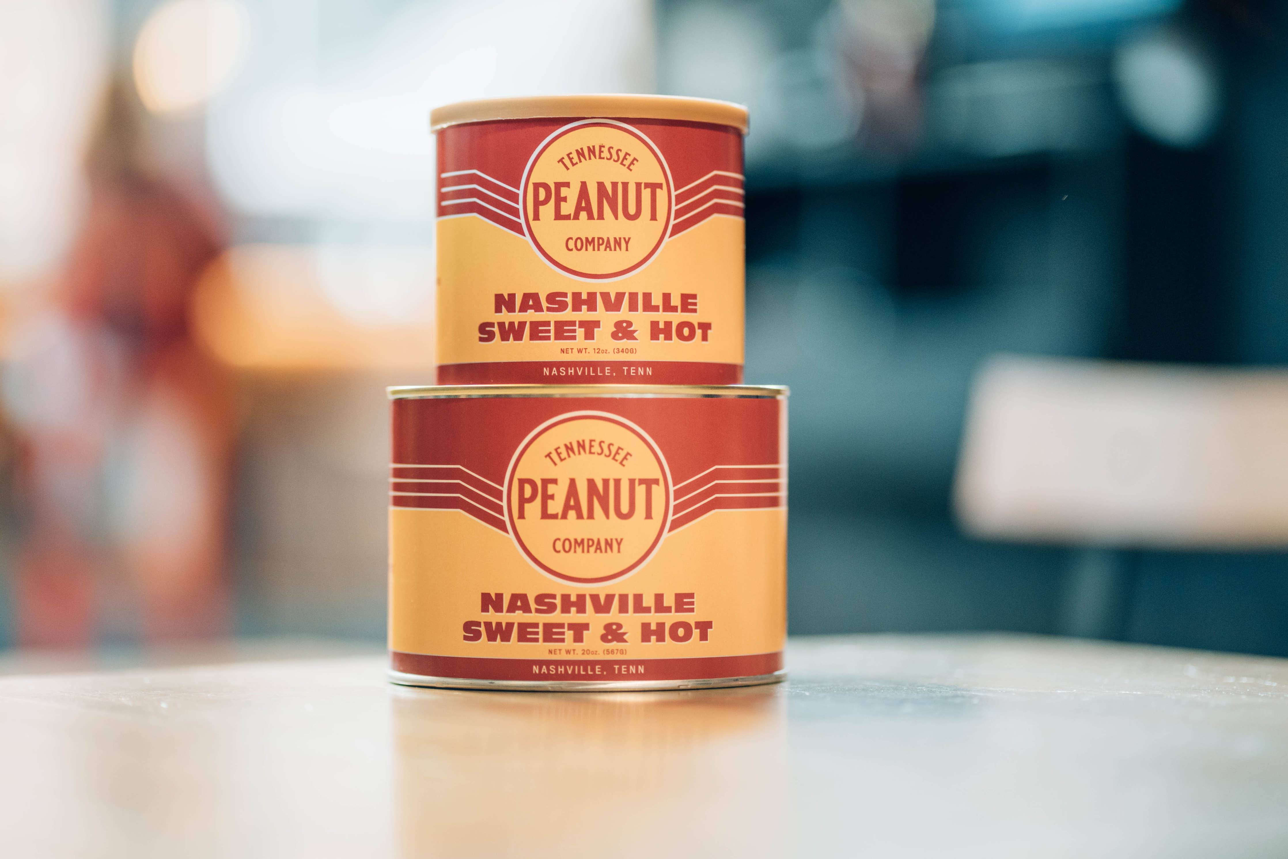 Nashville Sweet & Hot Peanuts 12 oz