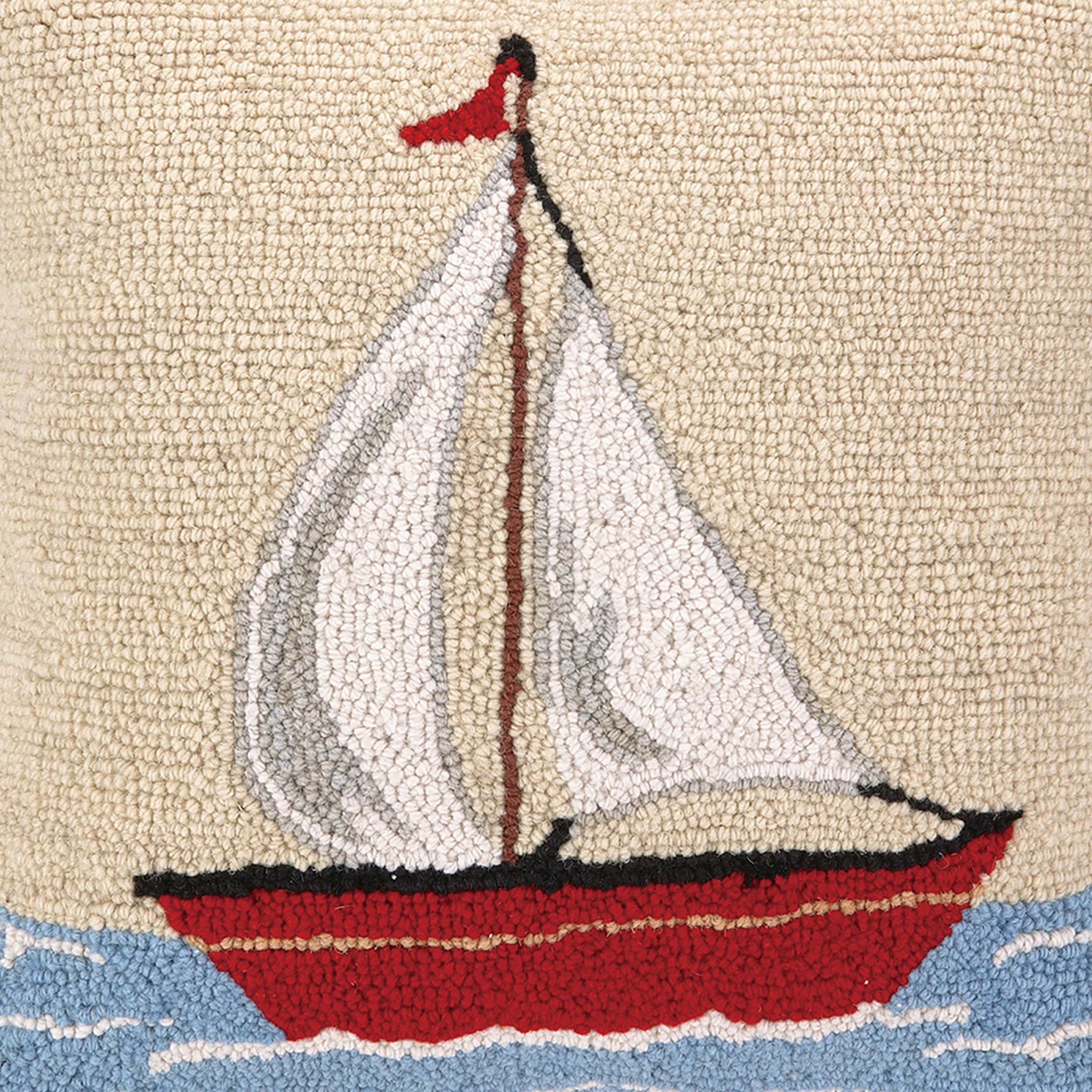 Sailboat Hook Pillow - The Pillow Shop