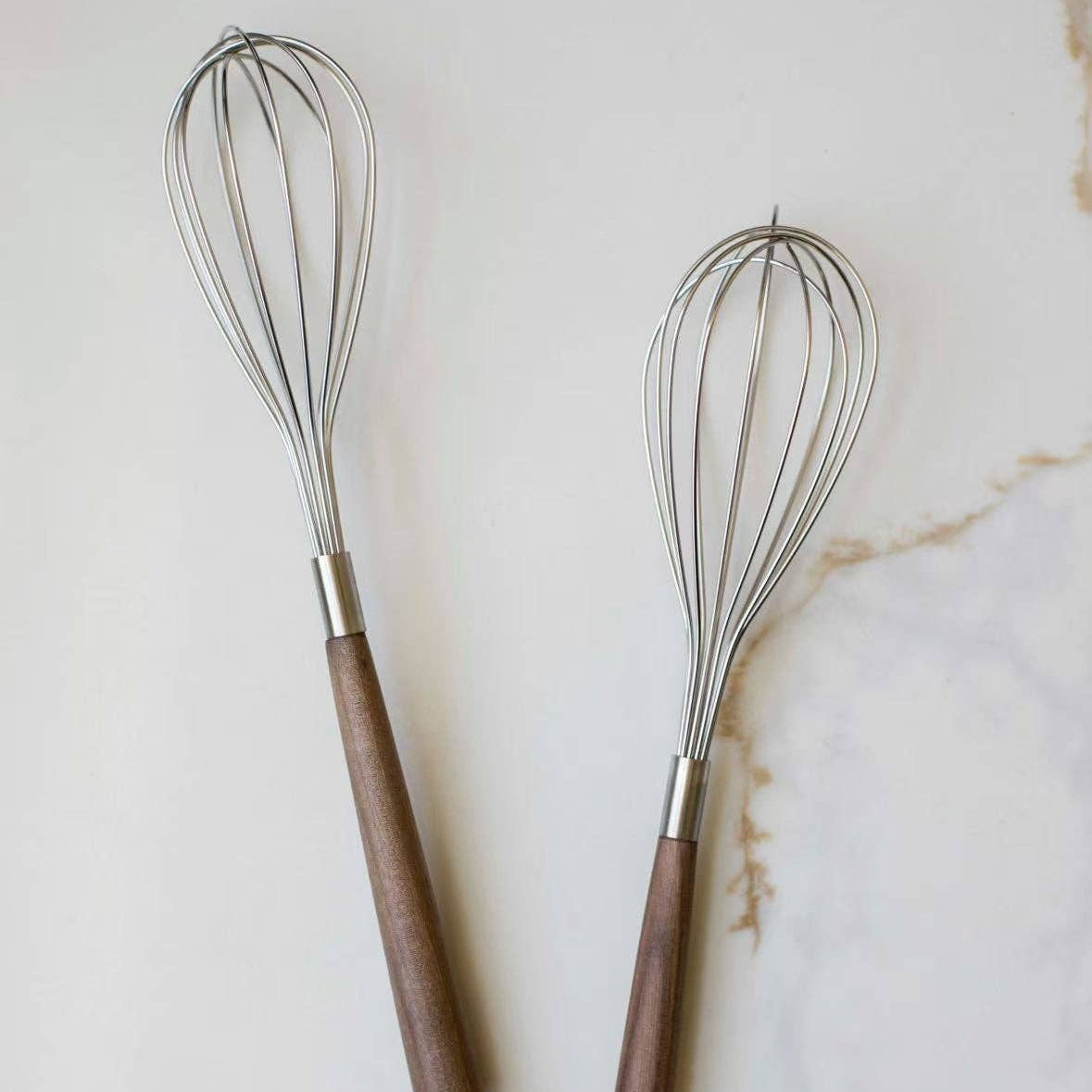 Kitchen Whisk with Wooden Handle