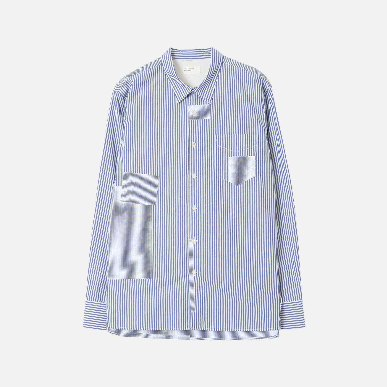 Patched L/S Men's Shirt
