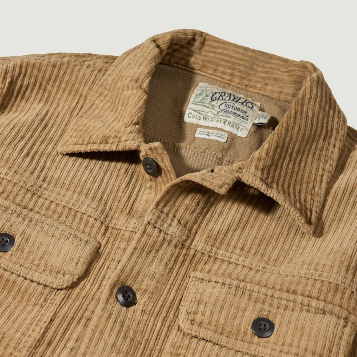 Distressed Corduroy Trucker Jacket - Men's