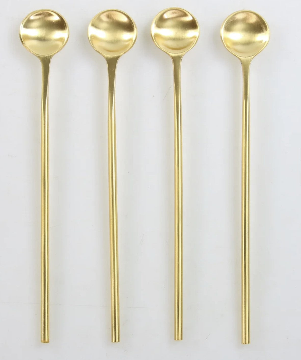 Luxe Thin Long Spoons - Set of 4