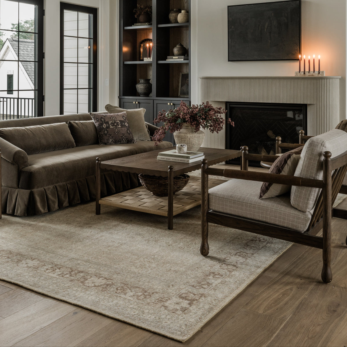 Caroline Hand-Knotted Wool Rug