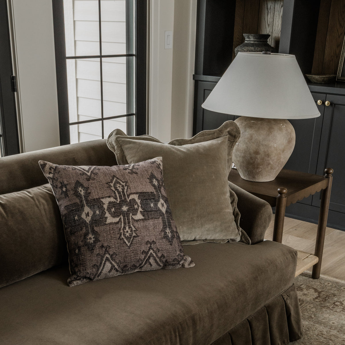 Sable Throw Pillow