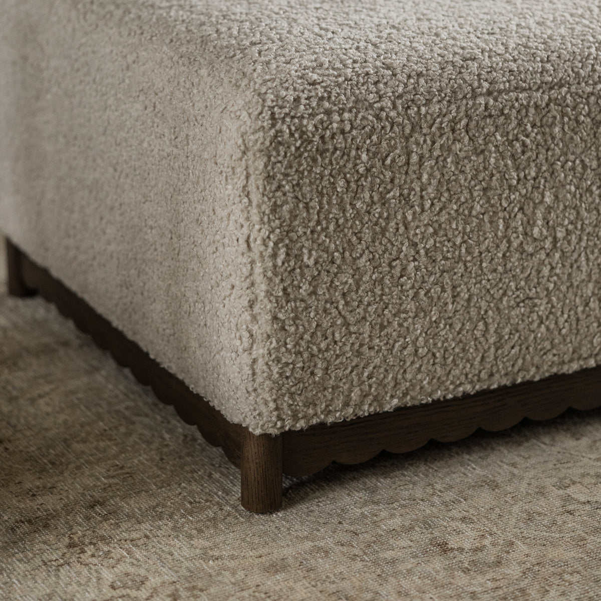 Steven Coffee Table Ottoman - Rectangle - Made to Order