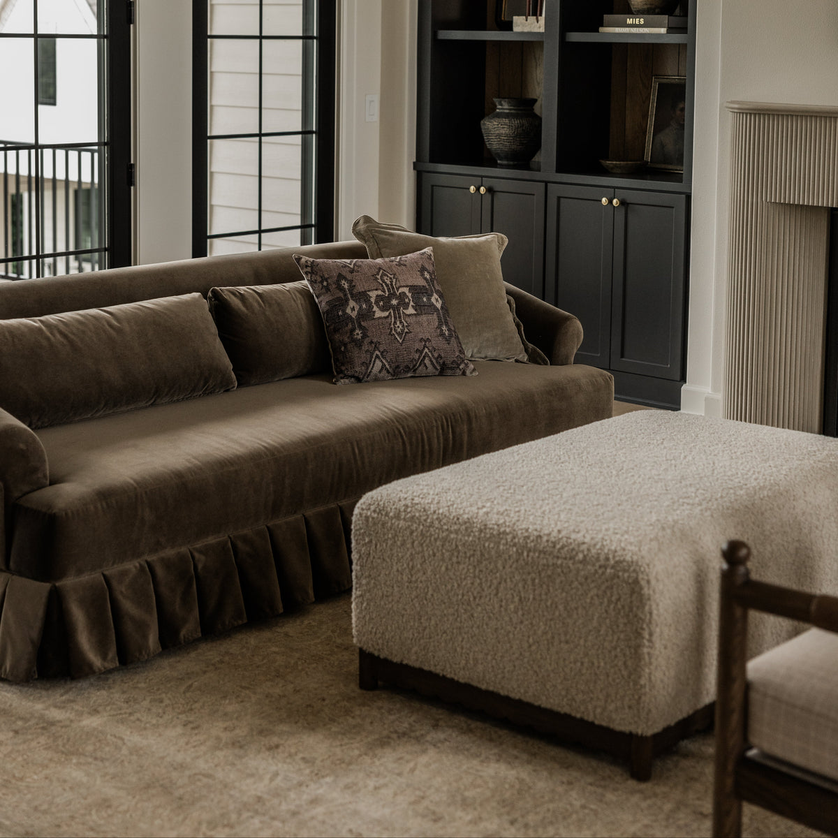 Steven Coffee Table Ottoman - Rectangle - Made to Order