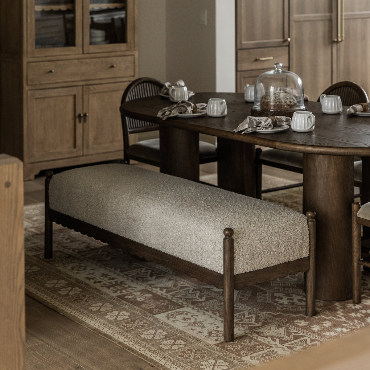 Bennett Upholstered Bench - Made to Order