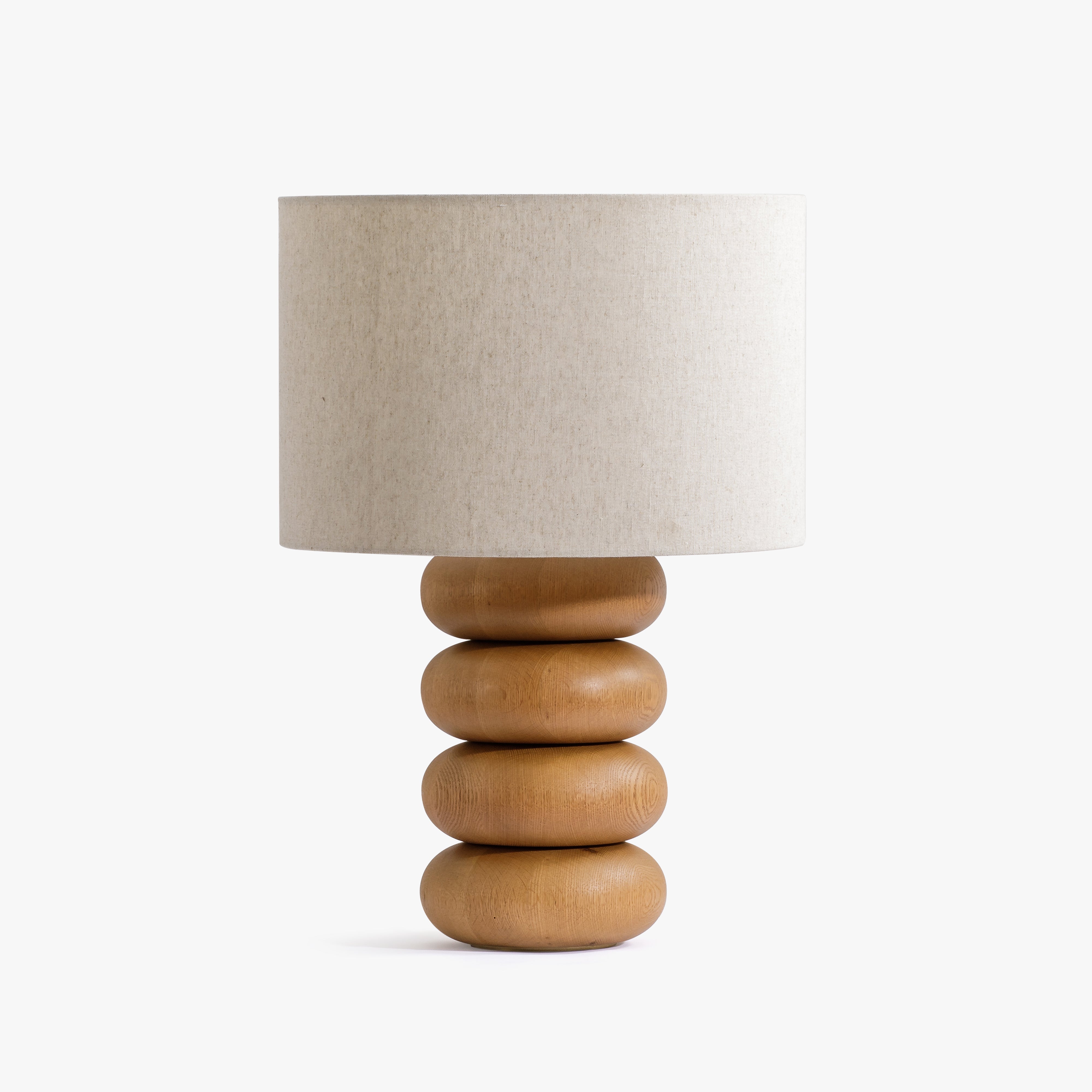 Sandia Oak Wood Table Lamp