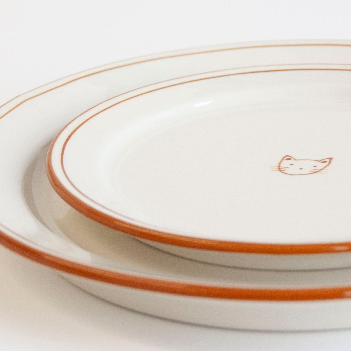 Melrose Icon Plates - Cat - Set of 4