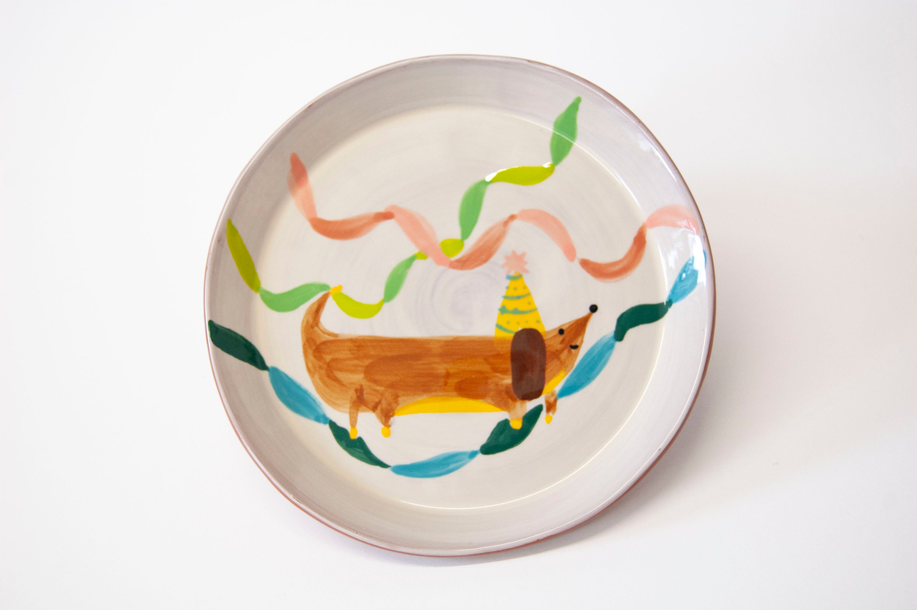 Hotdog Dessert Plate - Set of 4