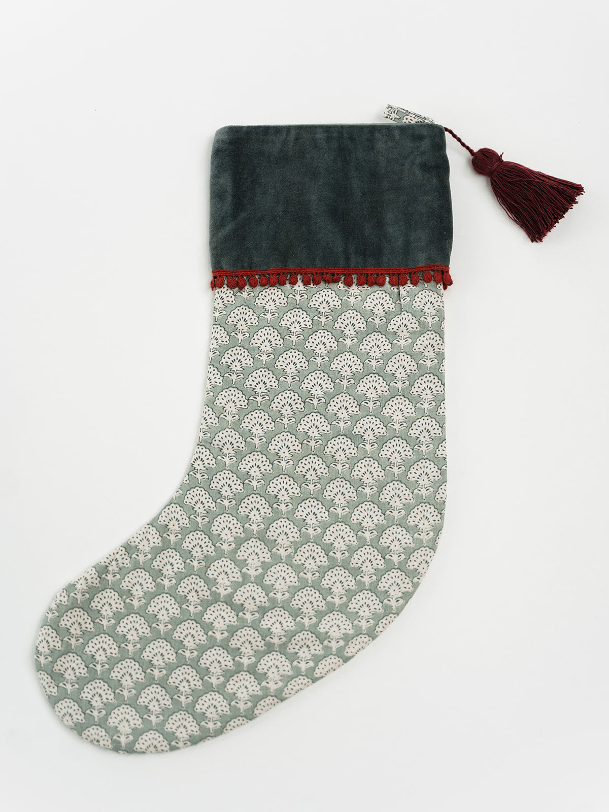Dandy Block Print Stocking