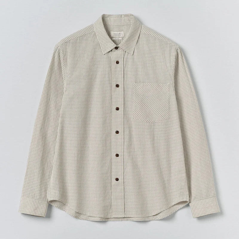 Toast Dobby Check Cotton Shirt