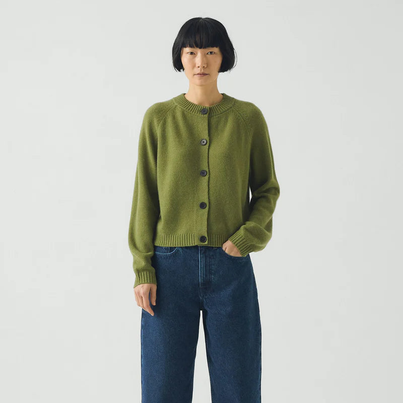 Toast Eden Wool Cashmere Raglan Cardigan
