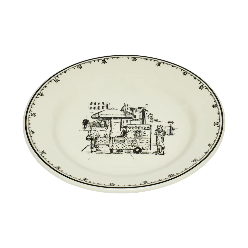 NYC Toile - Cart Plate