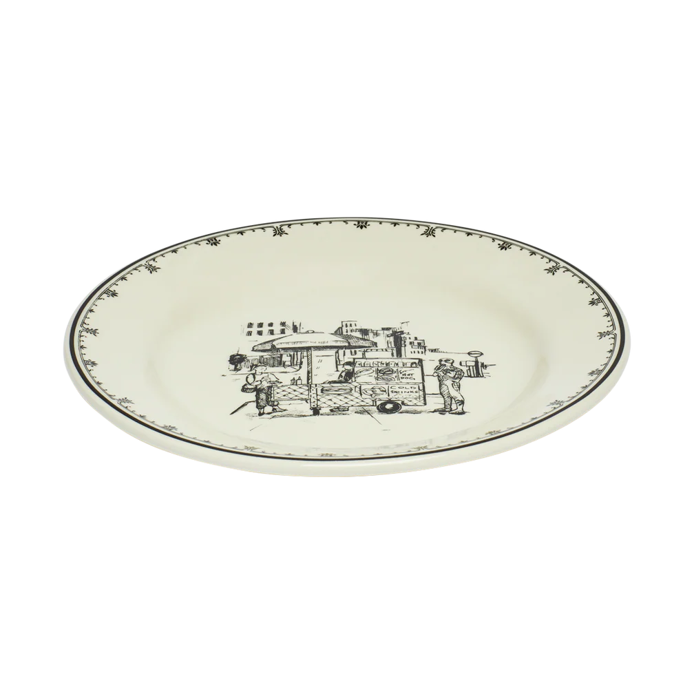 NYC Toile - Time Square Plate