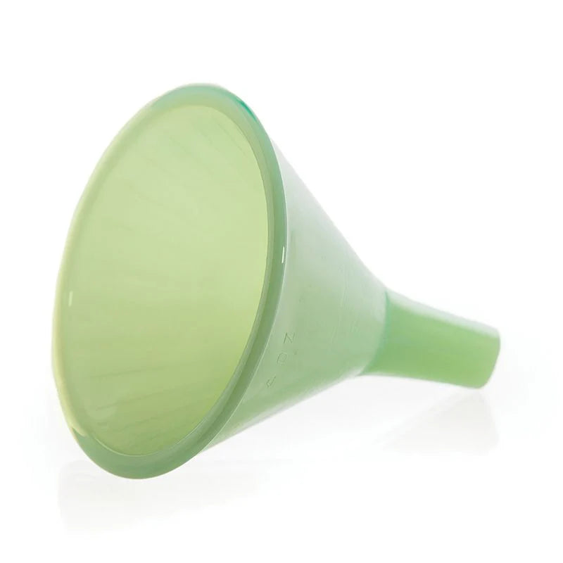 8oz Ribbed Glass Funnel