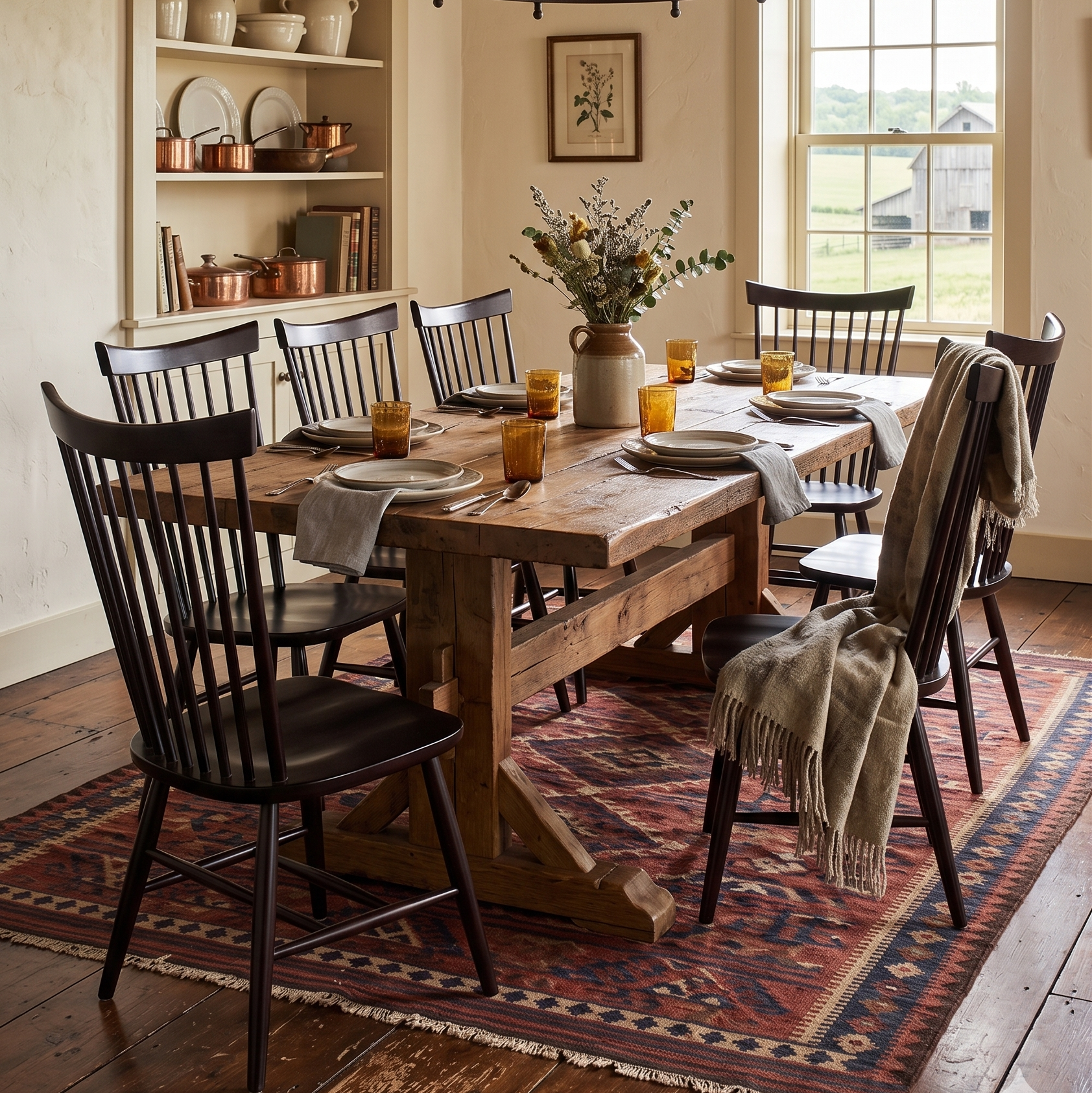 Hawthorn High Back Windsor Dining Chair