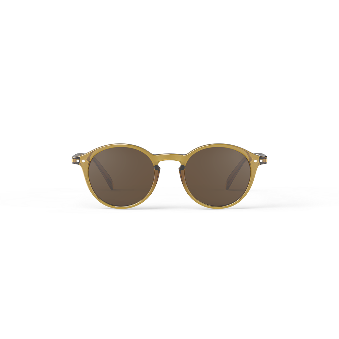 Sun #D Golden Green Sun Glasses