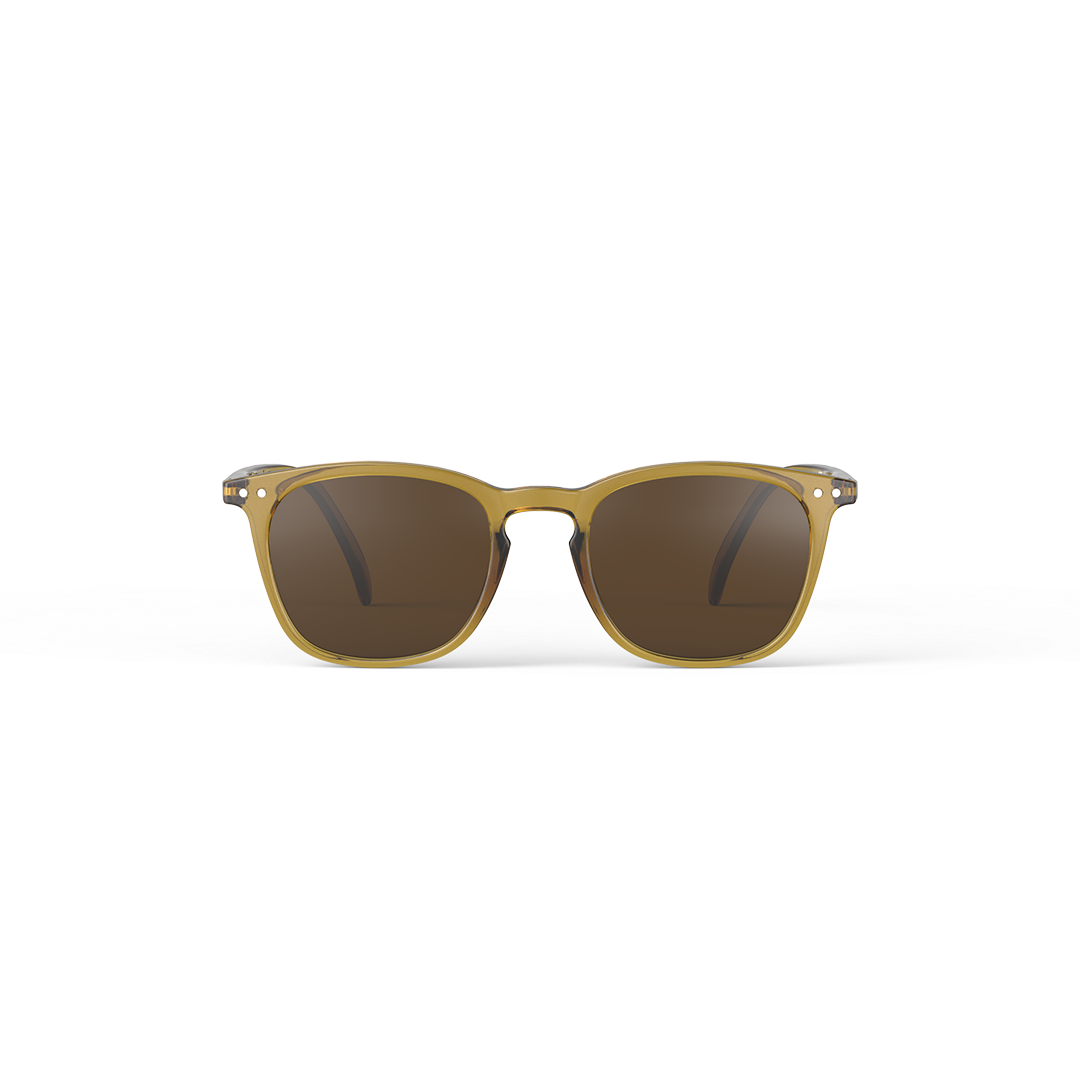 Sun #E Golden Green Sun Glasses