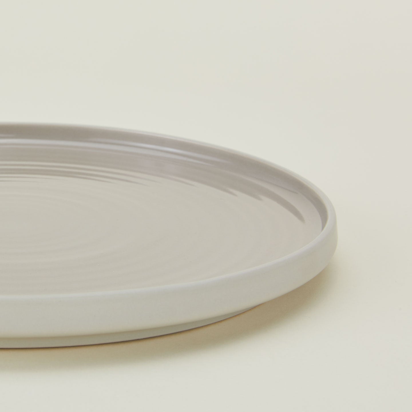 ESSENTIAL SALAD PLATE - SET OF 4, LIGHT GREY