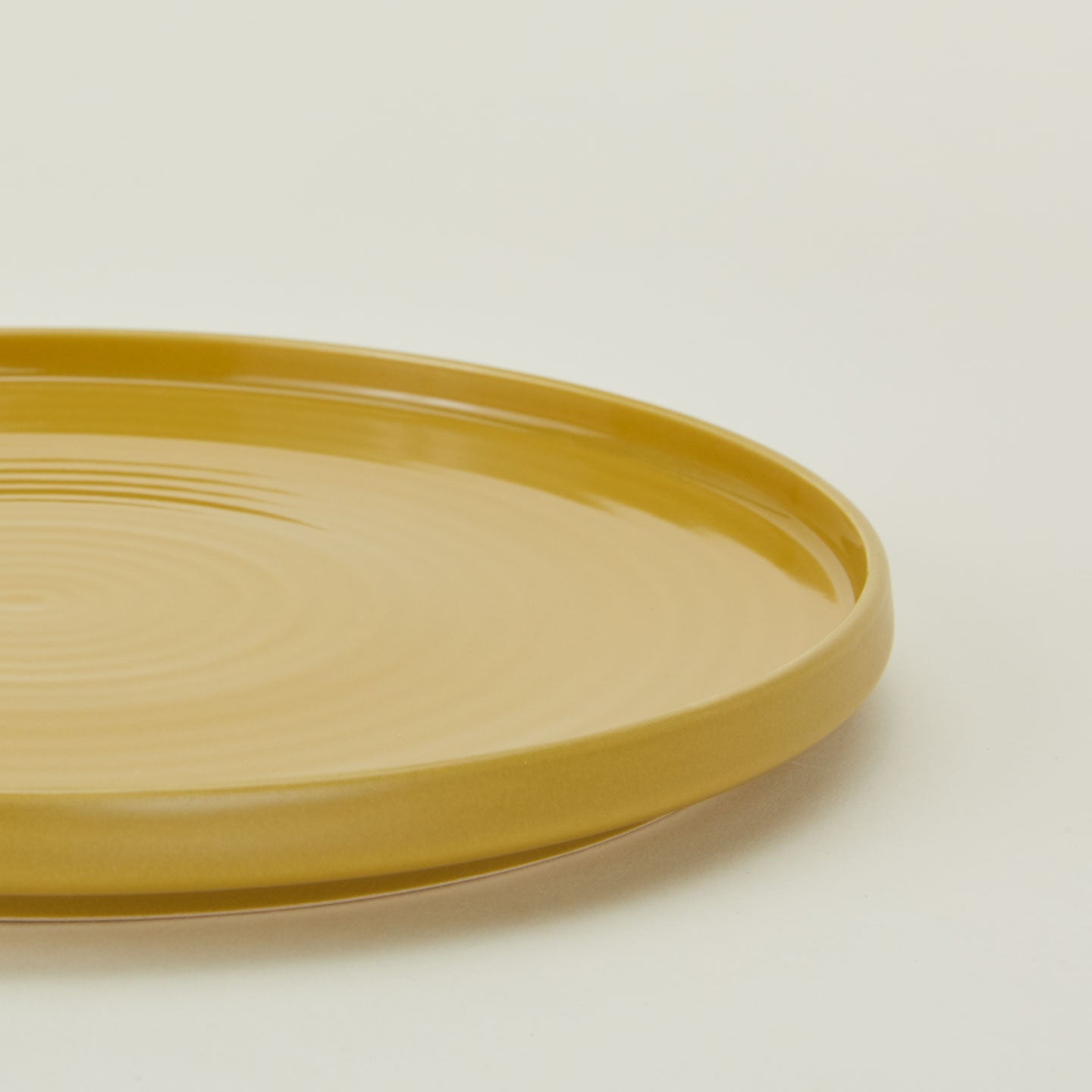 ESSENTIAL SALAD PLATE - SET OF 4, MUSTARD