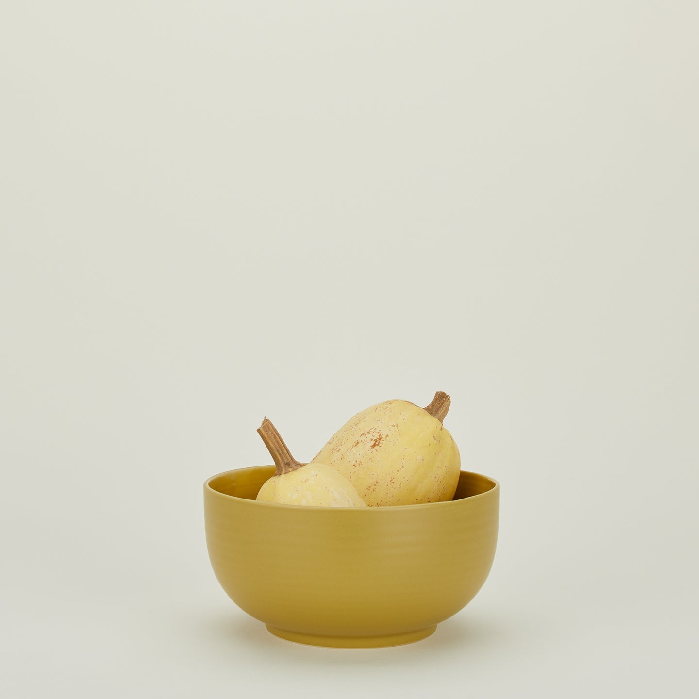 ESSENTIAL SERVING BOWL - MUSTARD