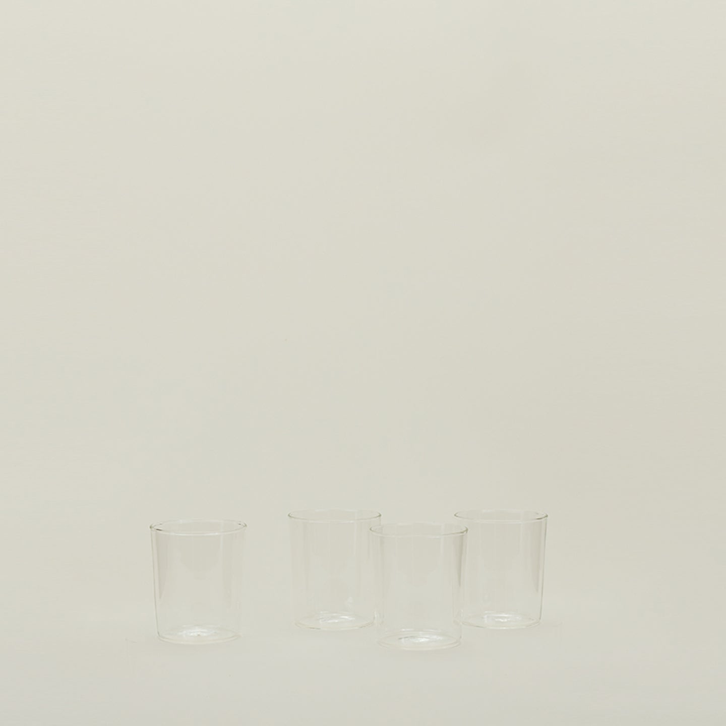 ESSENTIAL GLASSWARE - SET OF 4, CLEAR