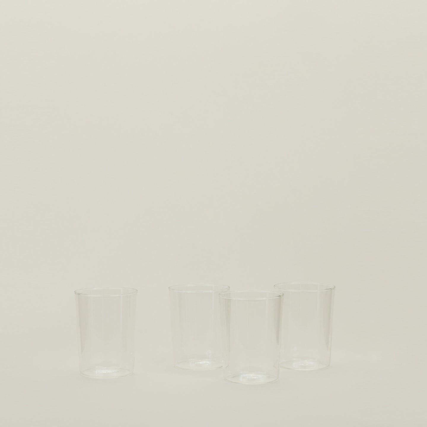 ESSENTIAL GLASSWARE - SET OF 4, CLEAR