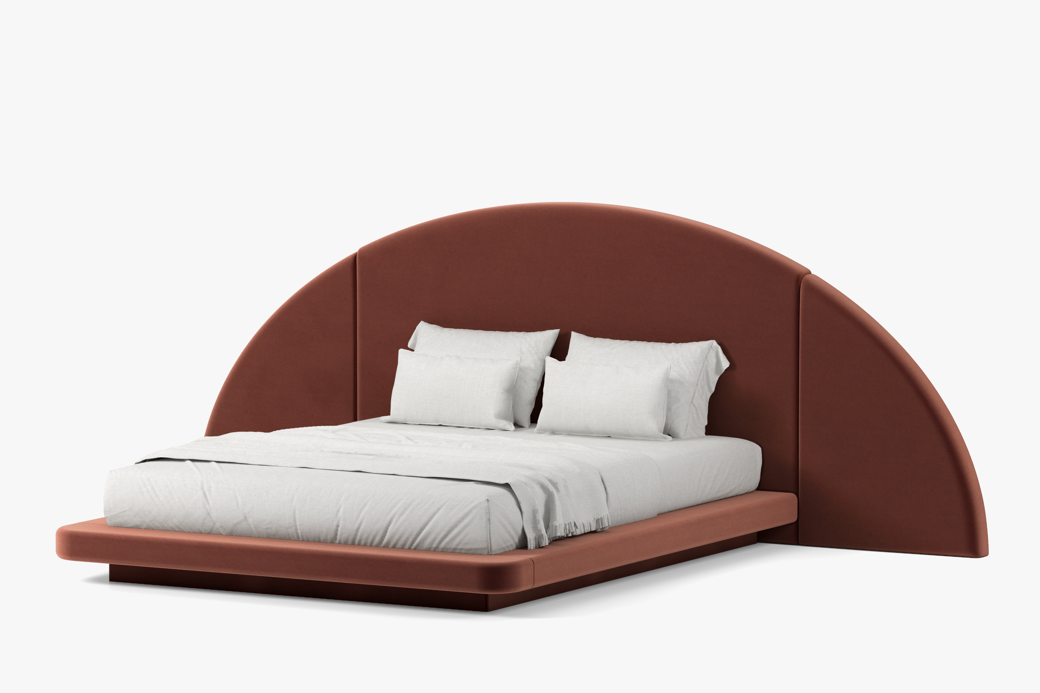 Hendrix Half Moon Bed