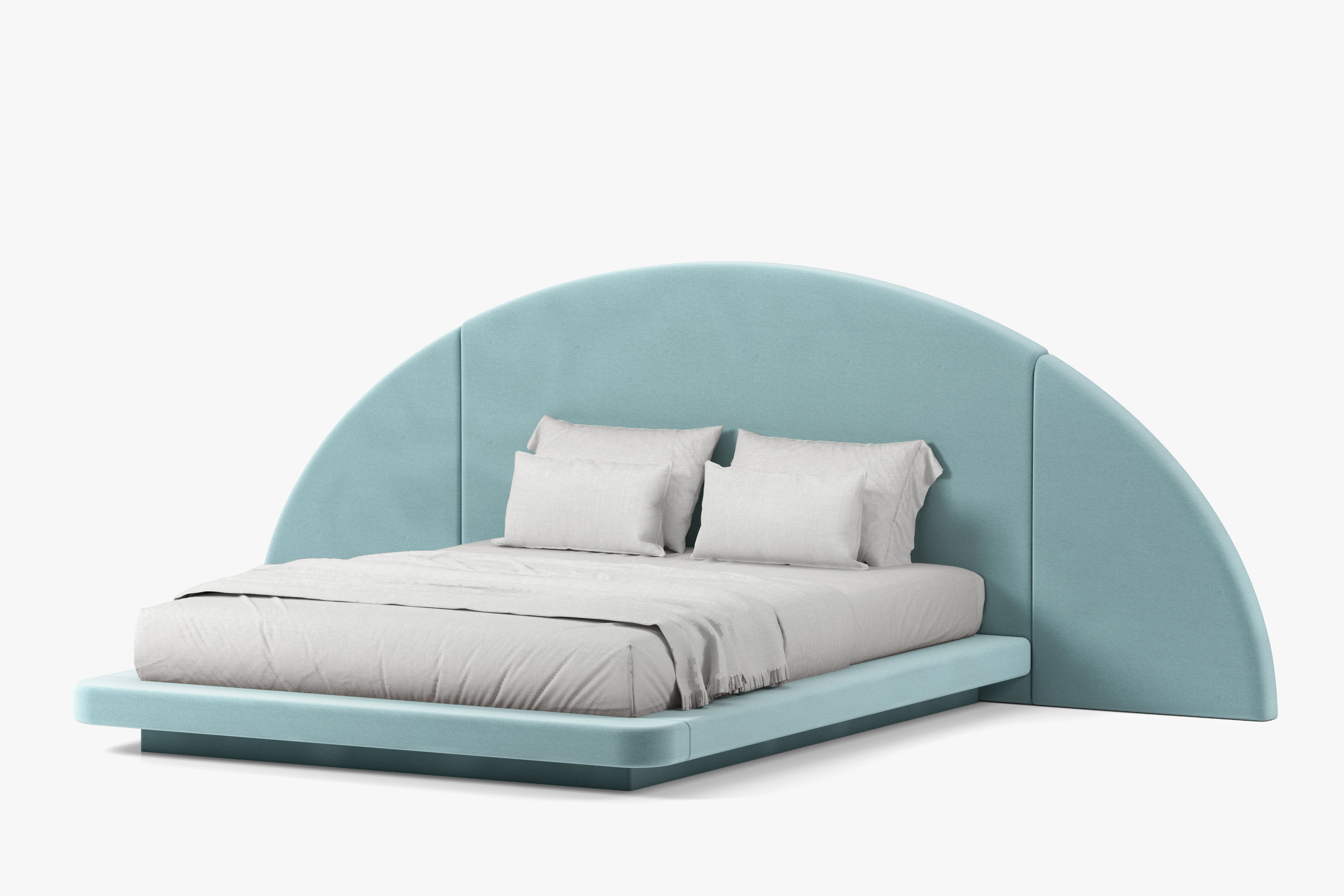 Hendrix Half Moon Bed