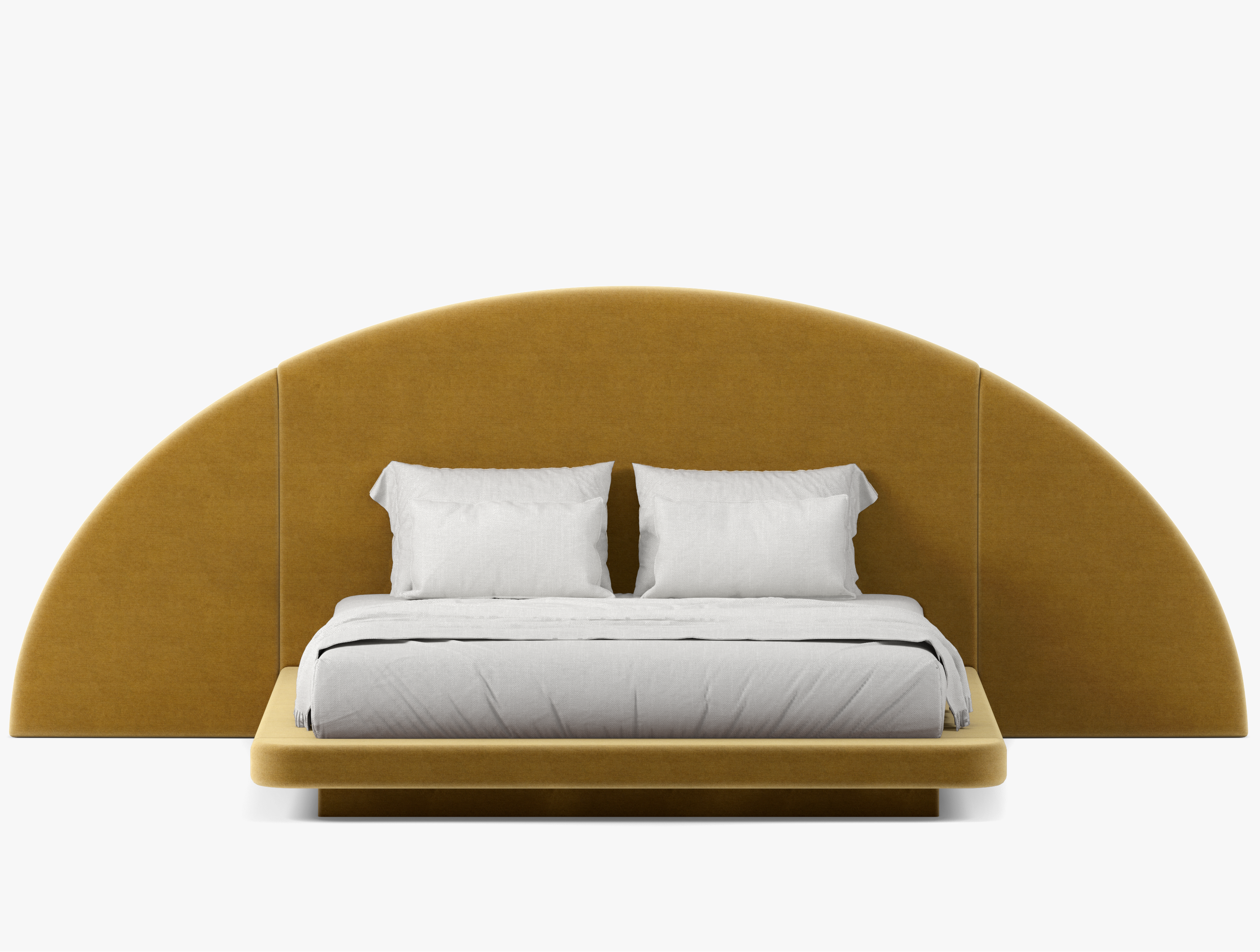 Hendrix Half Moon Bed