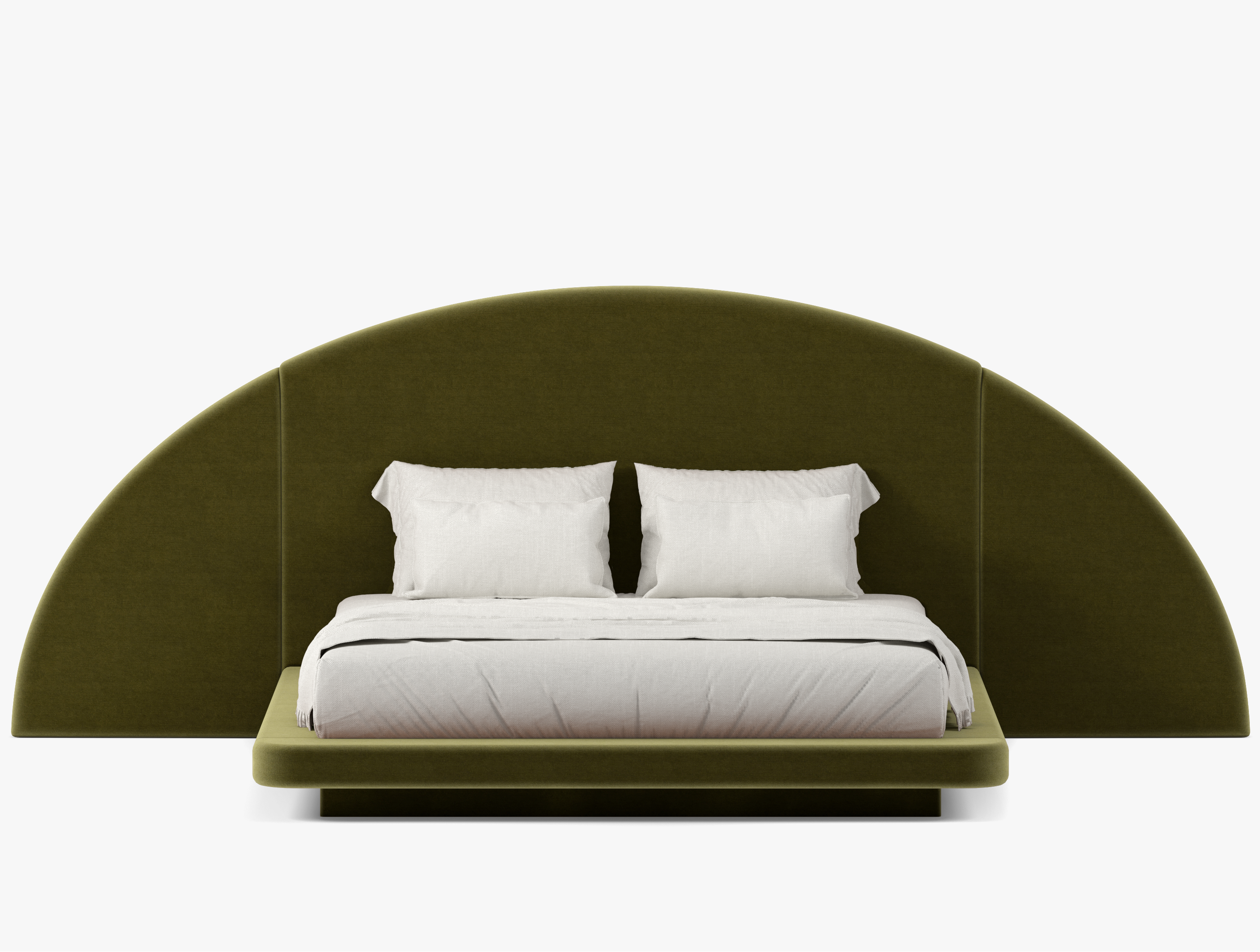 Hendrix Half Moon Bed