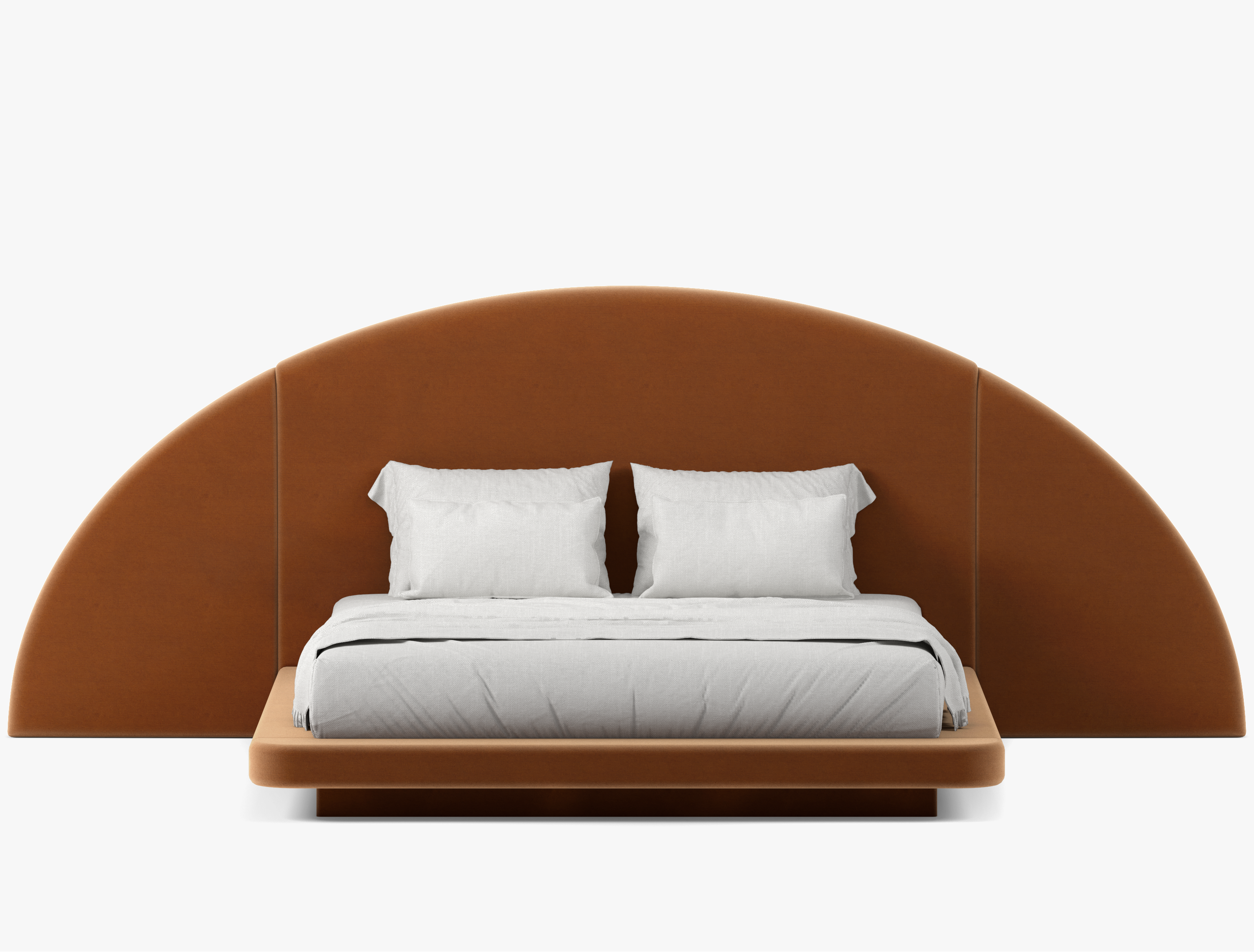 Hendrix Half Moon Bed