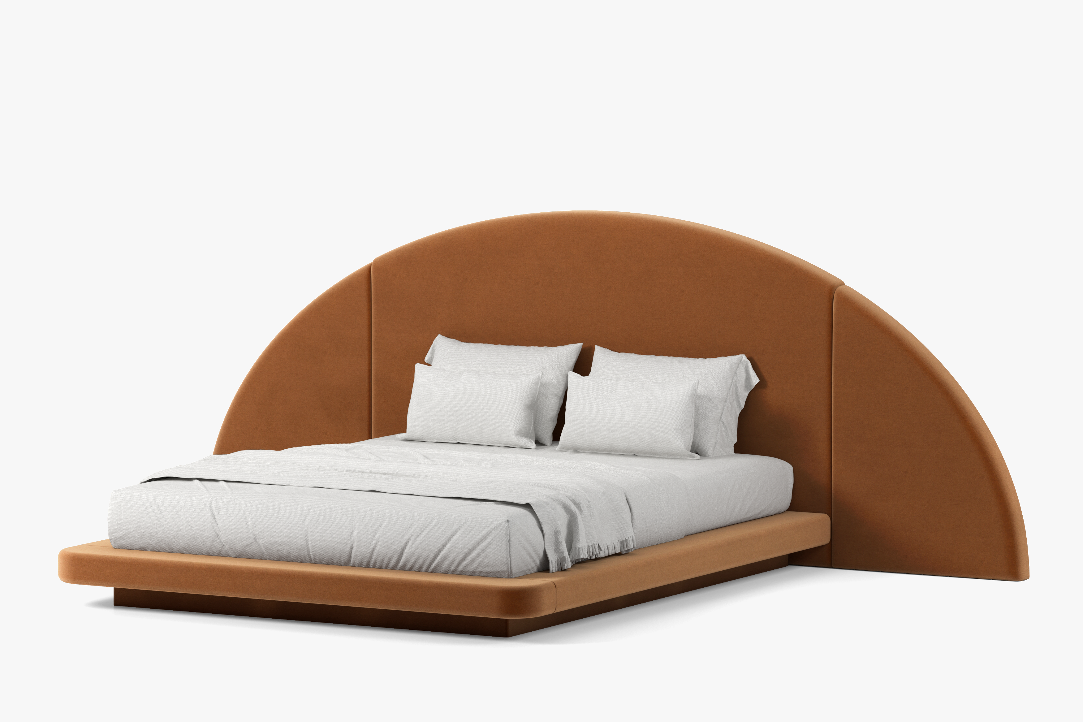 Hendrix Half Moon Bed