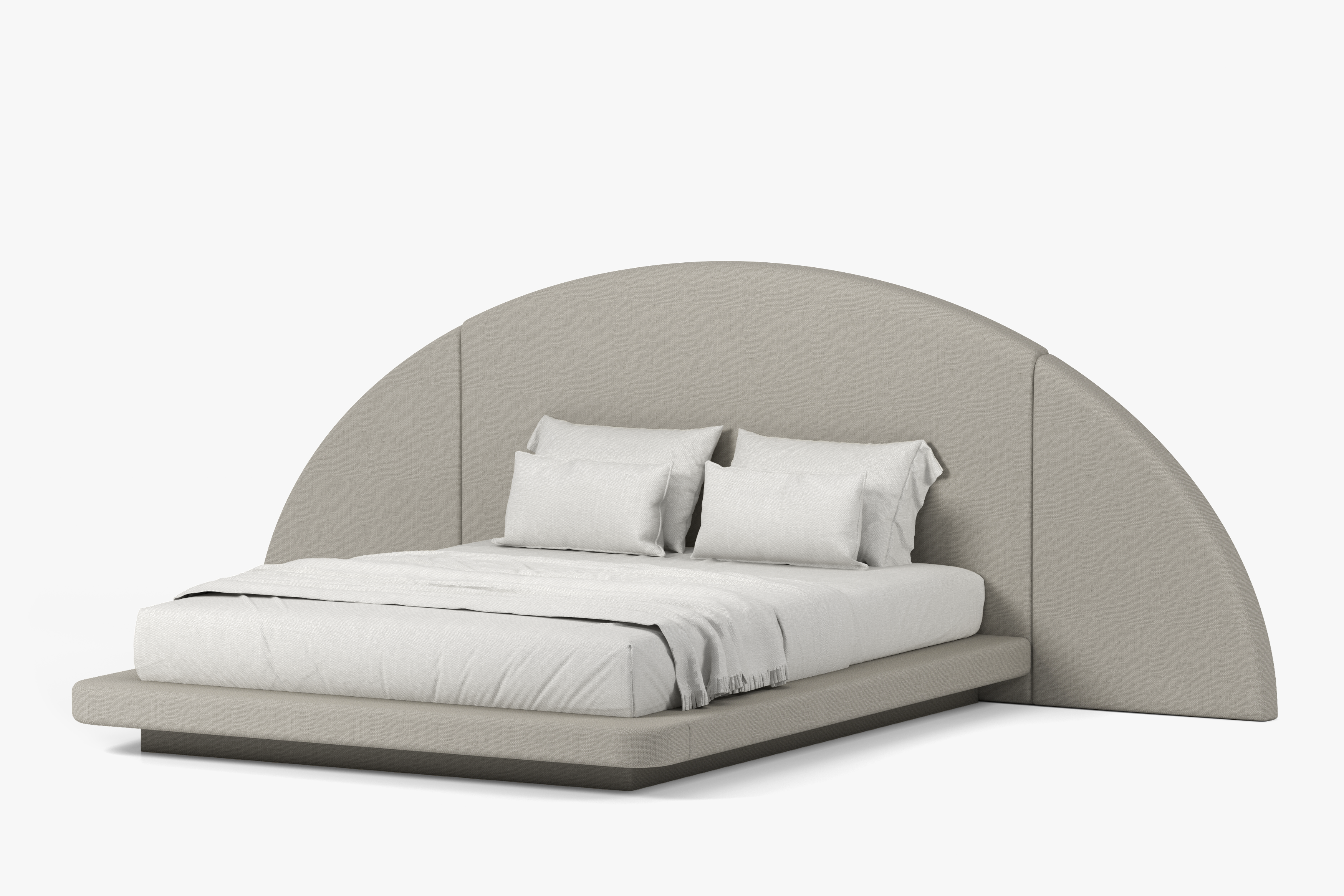 Hendrix Half Moon Bed