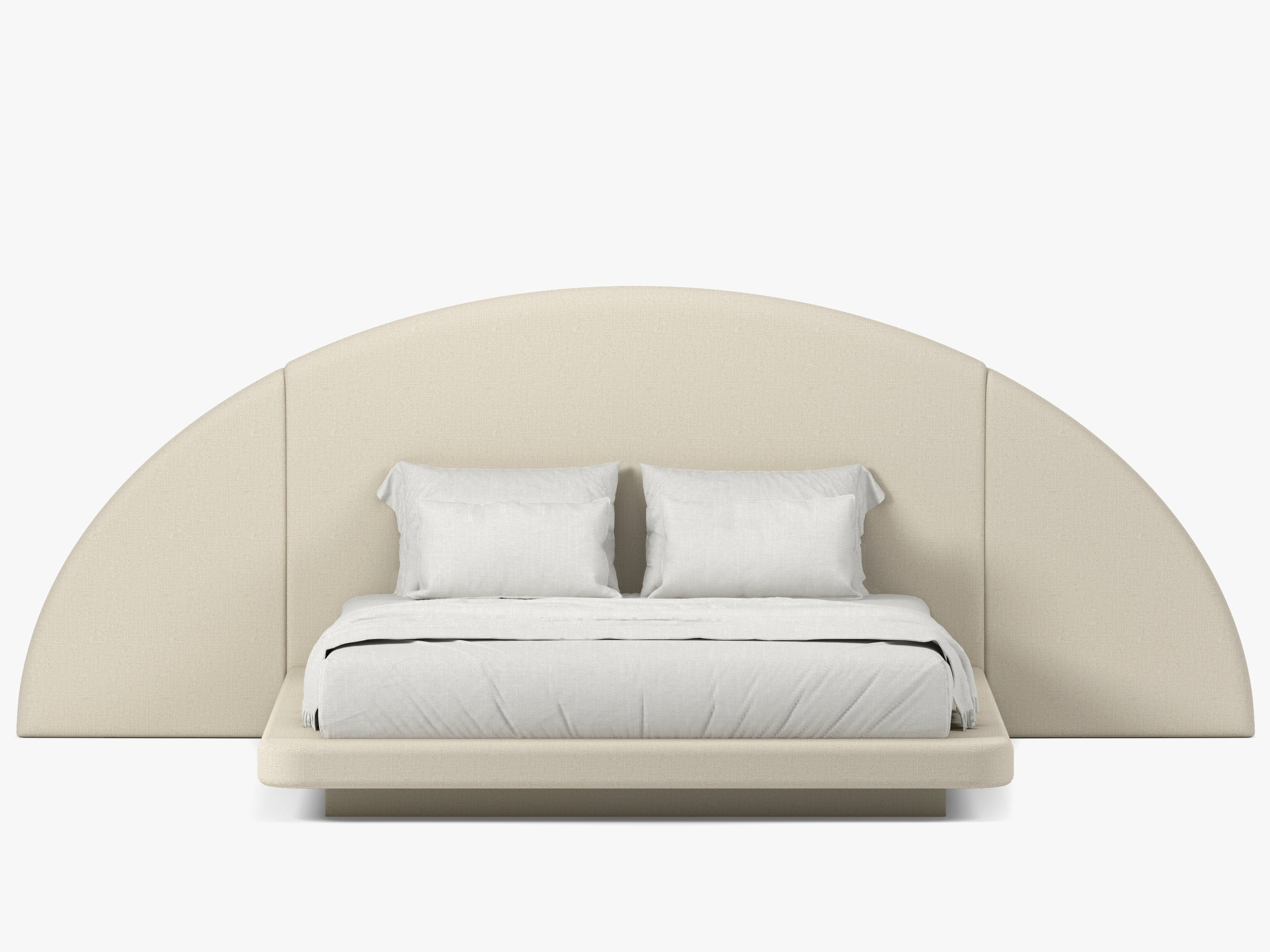 Hendrix Half Moon Bed