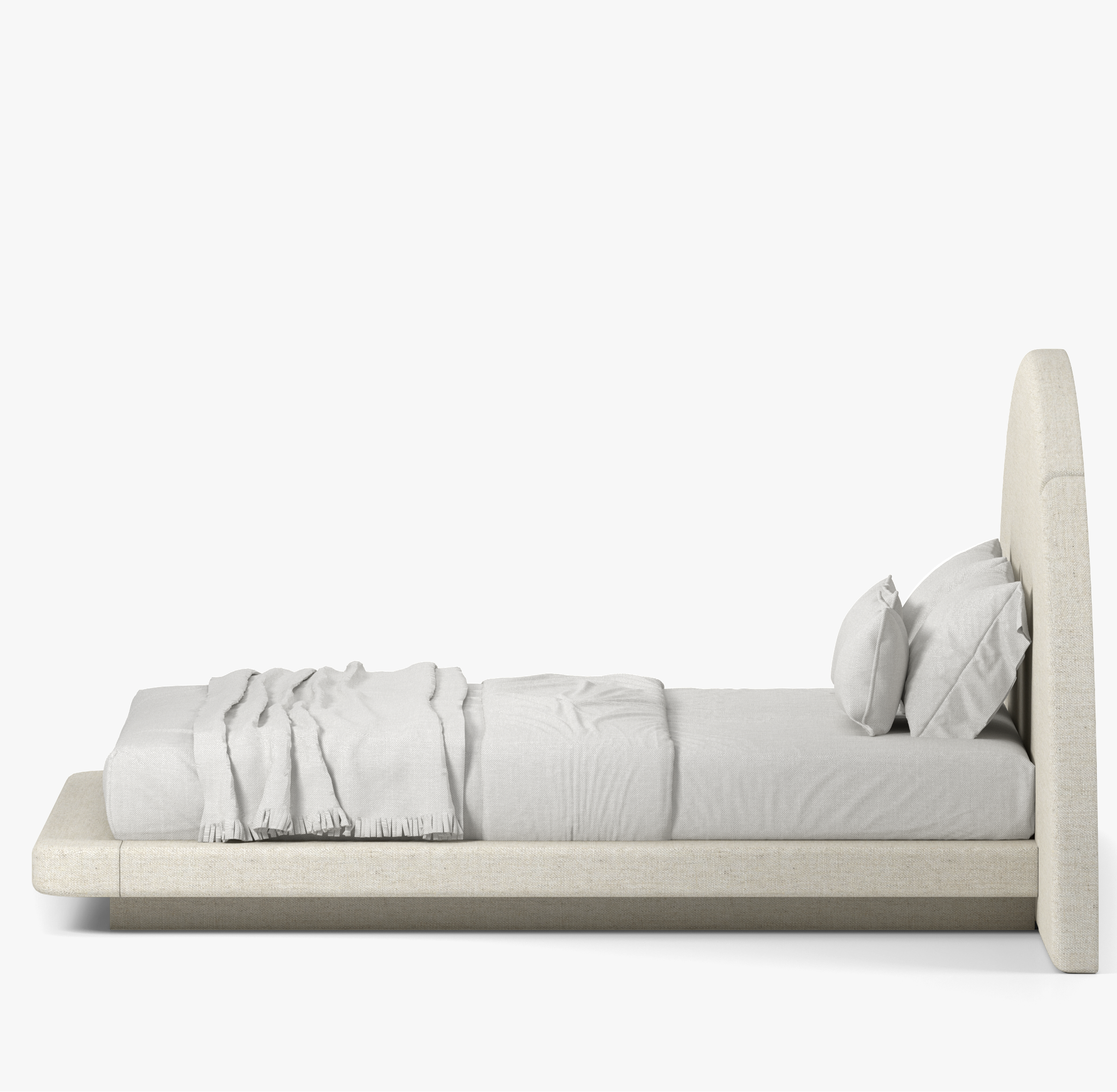 Hendrix Half Moon Bed