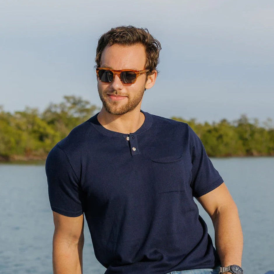 SeaWell Knit Henley Tee