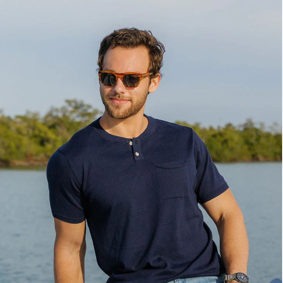 SeaWell Knit Henley Tee