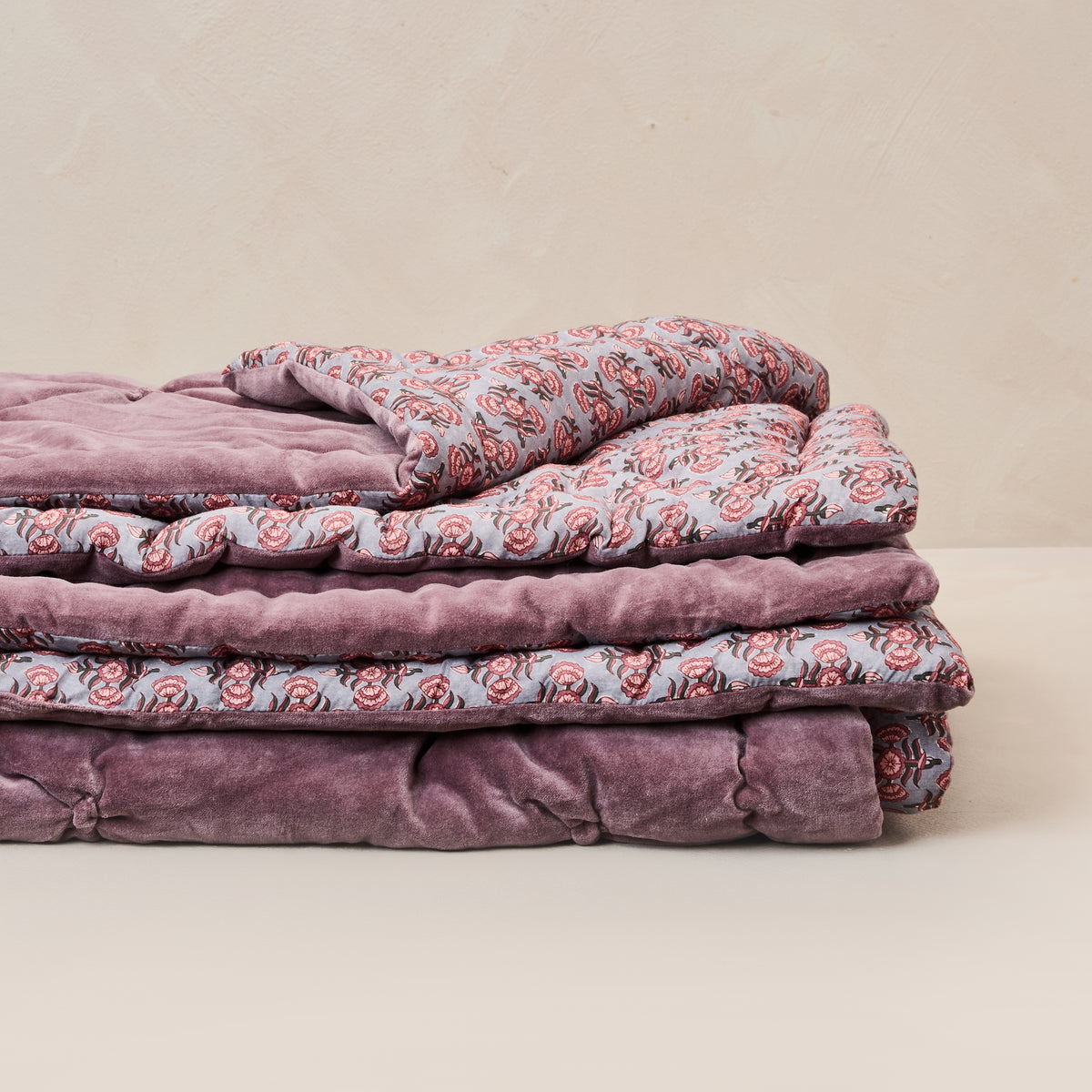 Garden Room Velvet Quilt