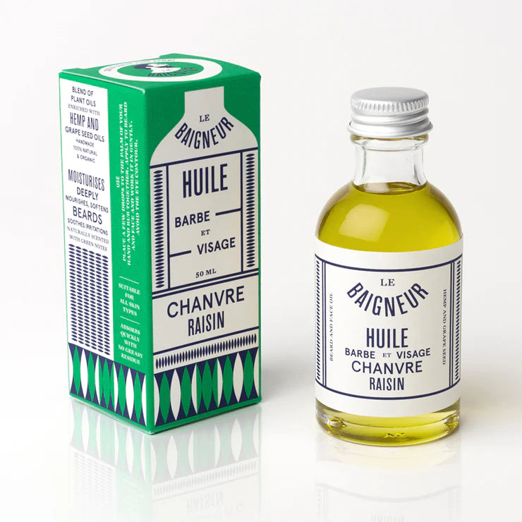 GRAPE HEMP BEARD OIL