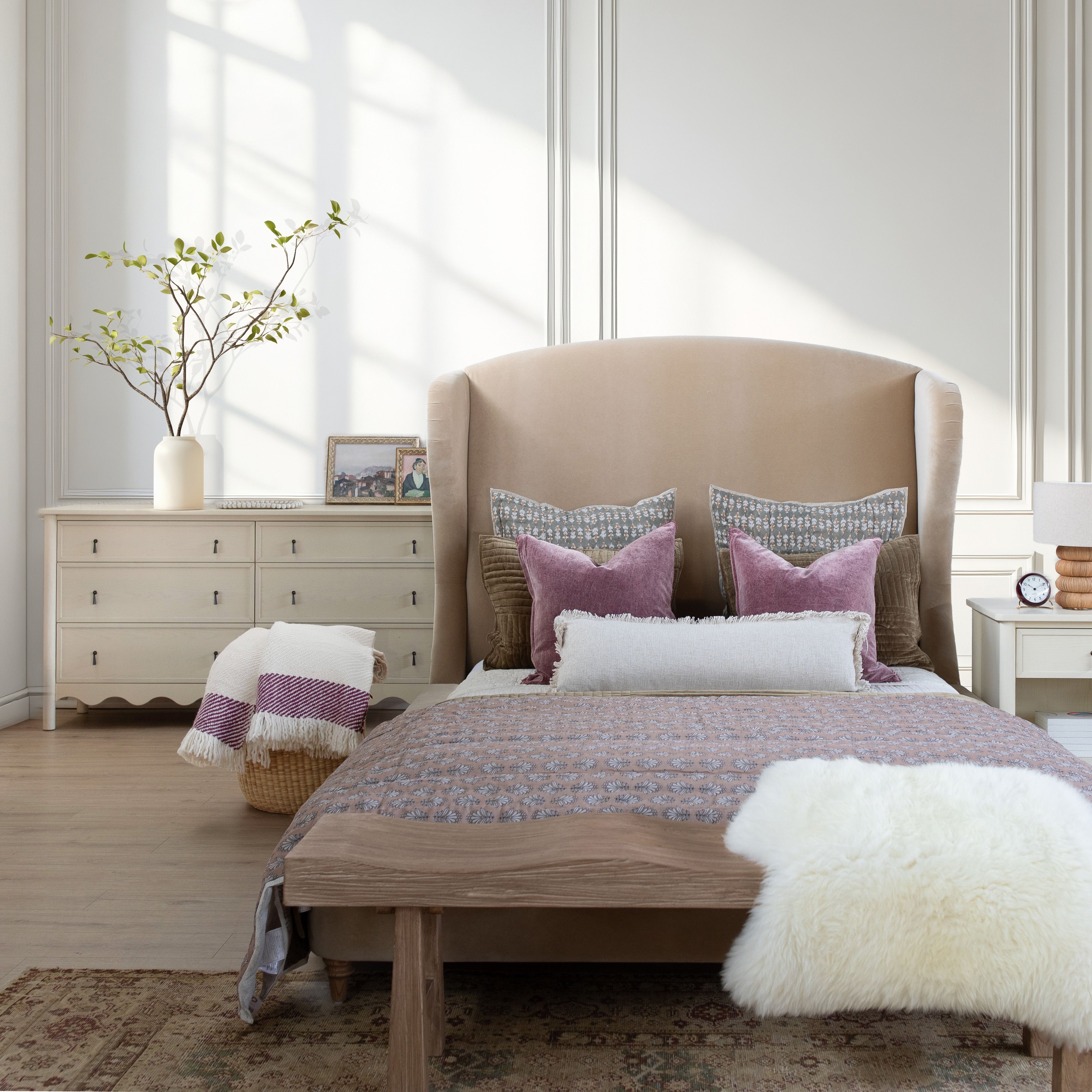 Onda 6-Drawer Oak Dresser
