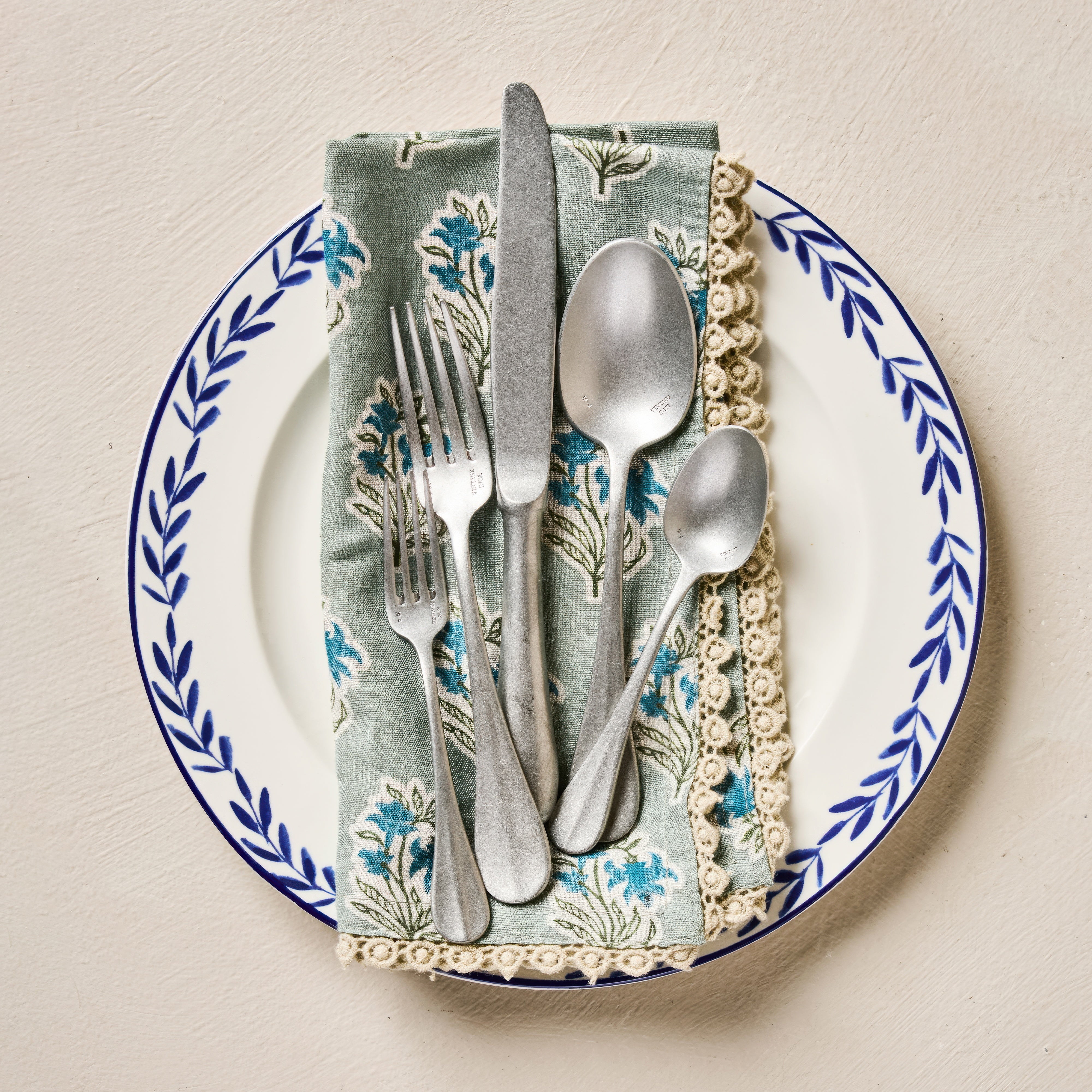 Stonewashed Cutlery Set - 5 Piece Set