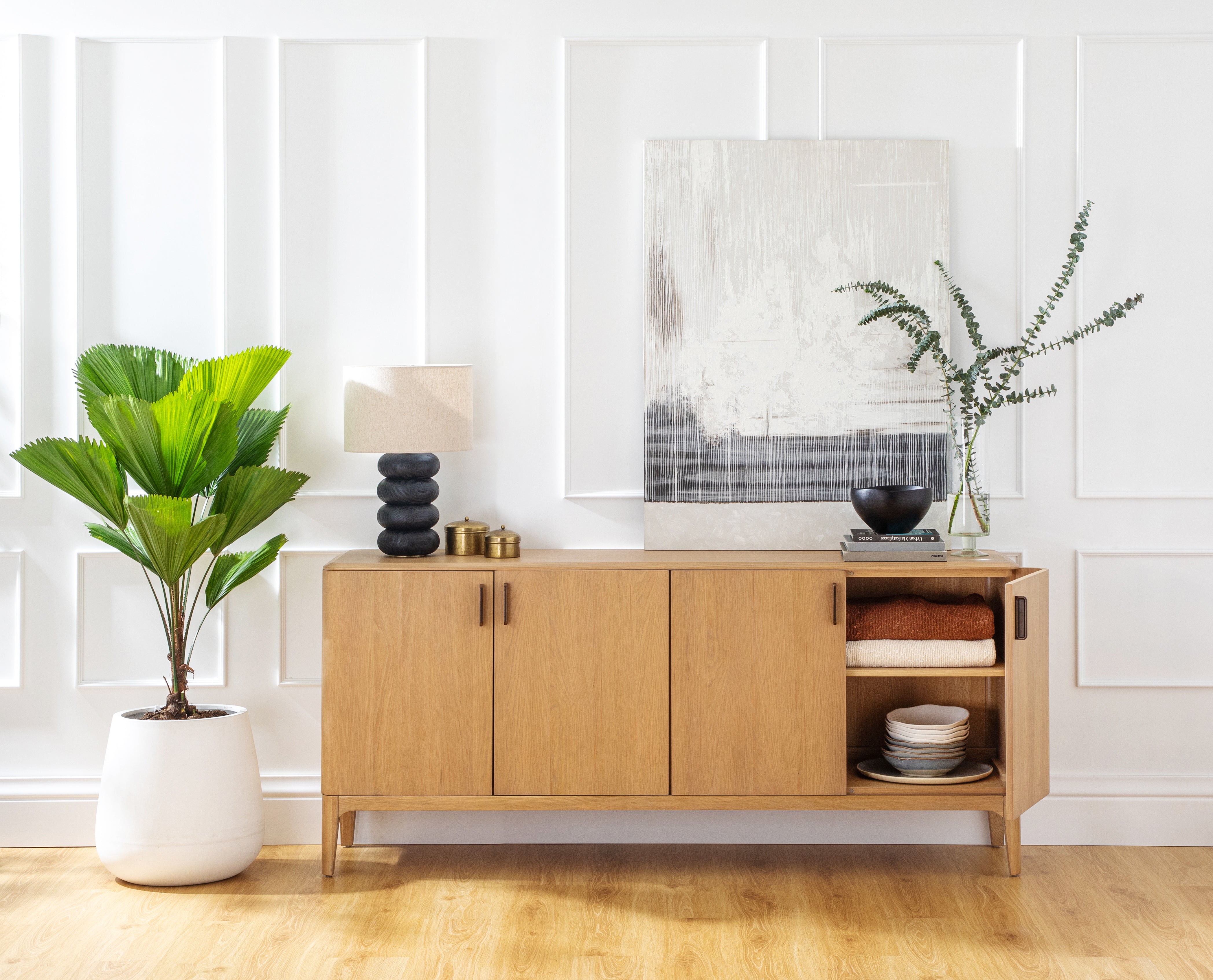 Serena Oak Sideboard