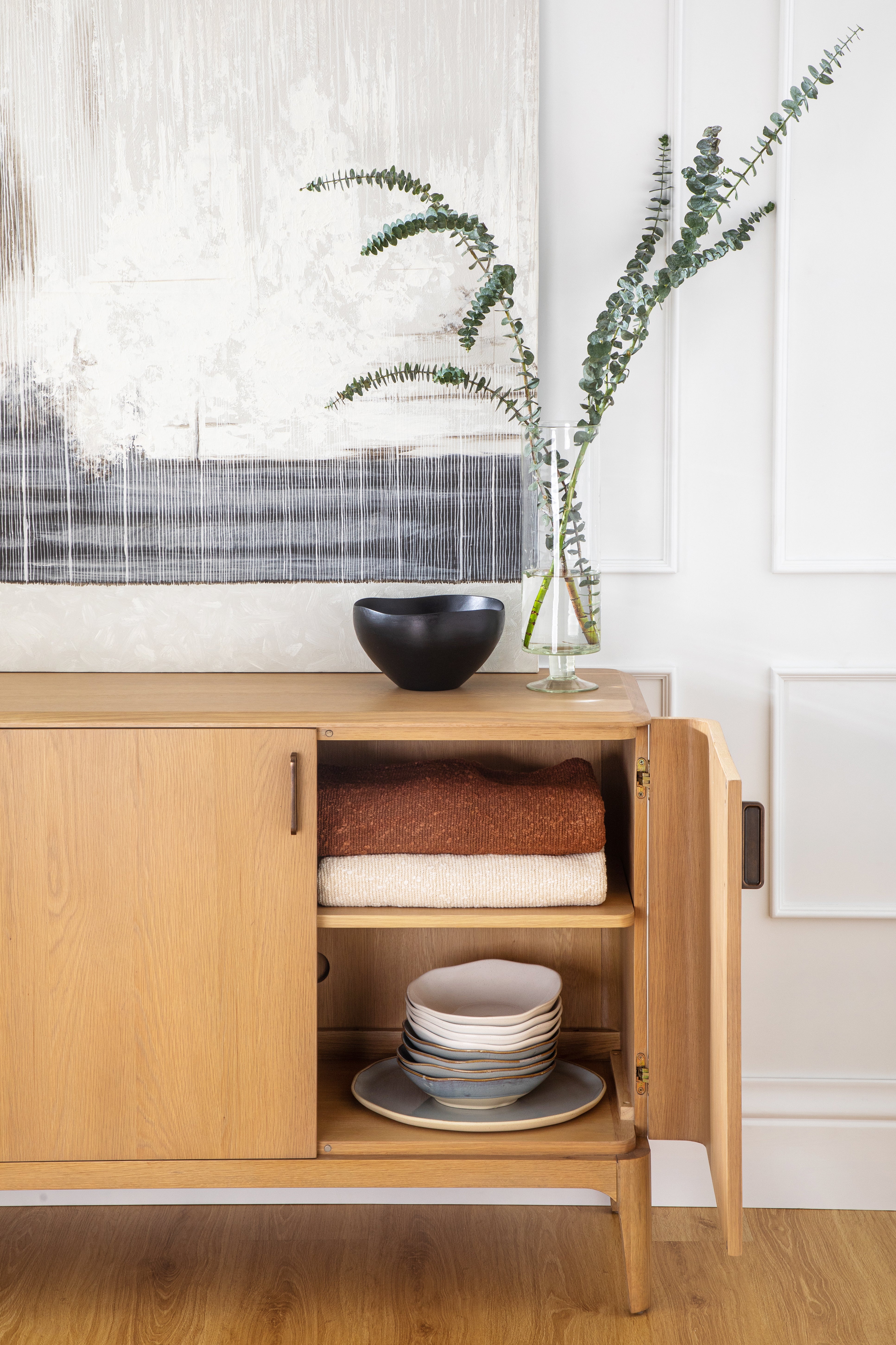 Serena Oak Sideboard