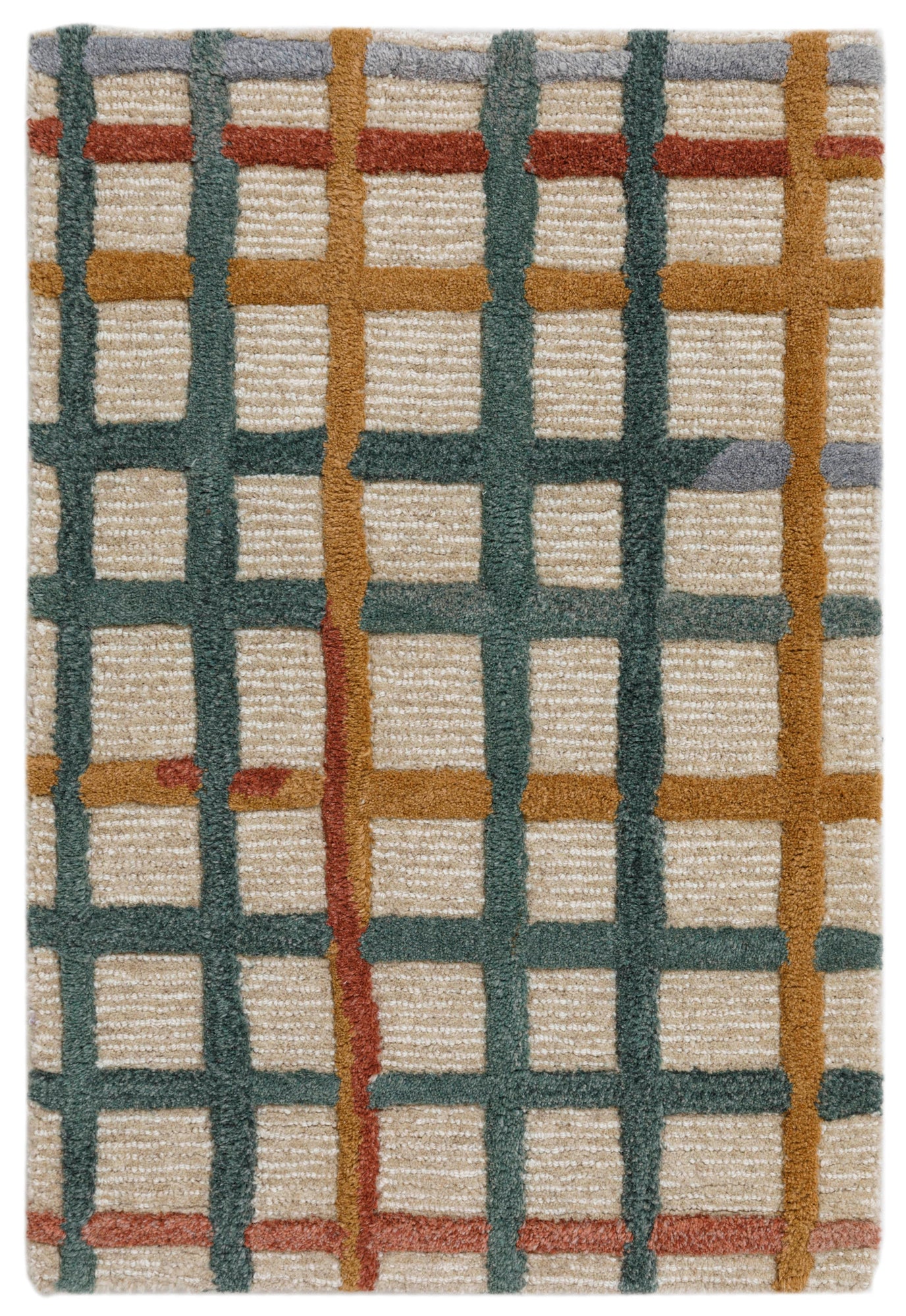 Hand Tufted Polychrome Rug