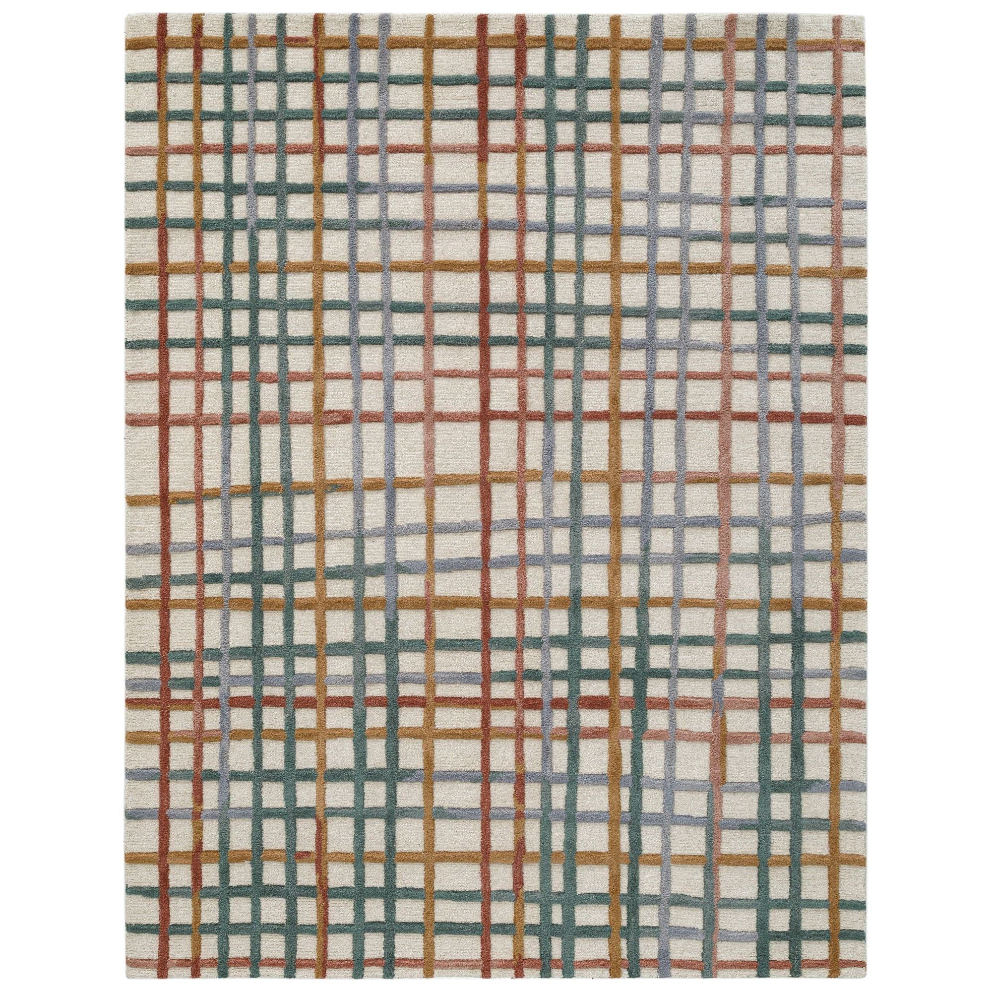 Hand Tufted Polychrome Rug