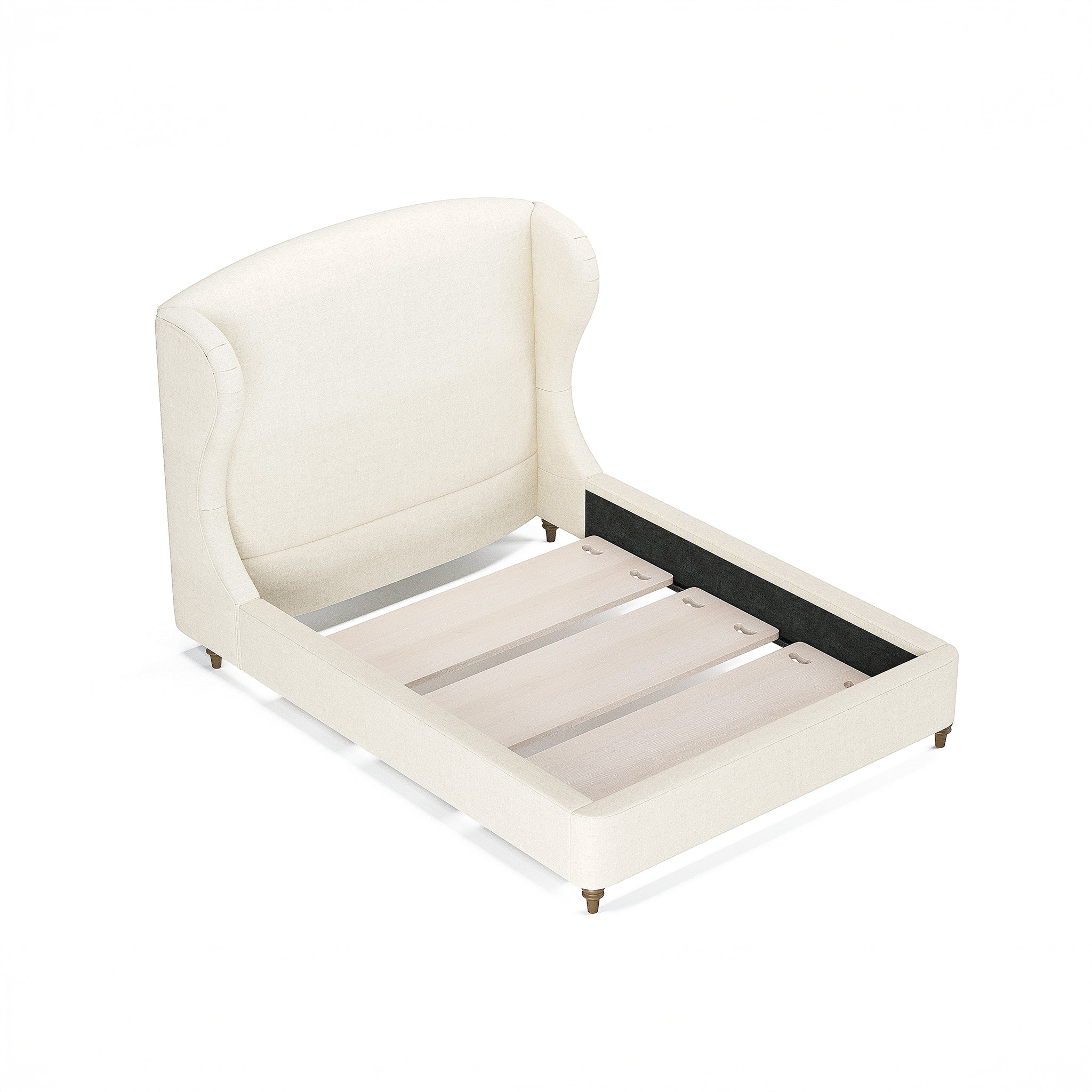 Whitmore Wing Back Queen Bed